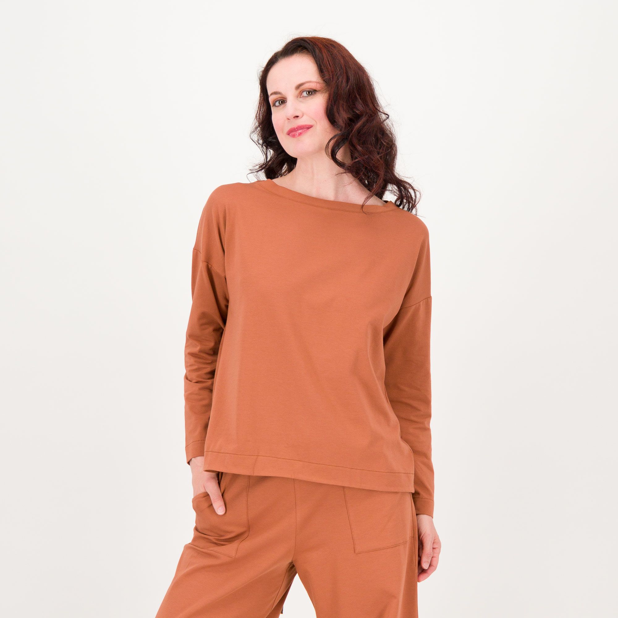 Caterina Lancini
Blusa a manica lunga
in cotone
elasticizzato