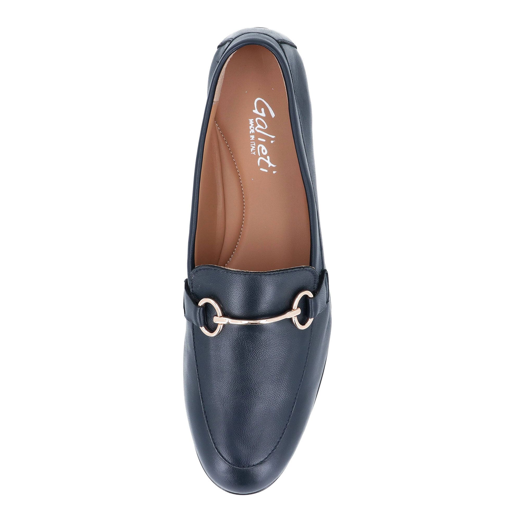 Galieti Mocassini in pelle con morsetto