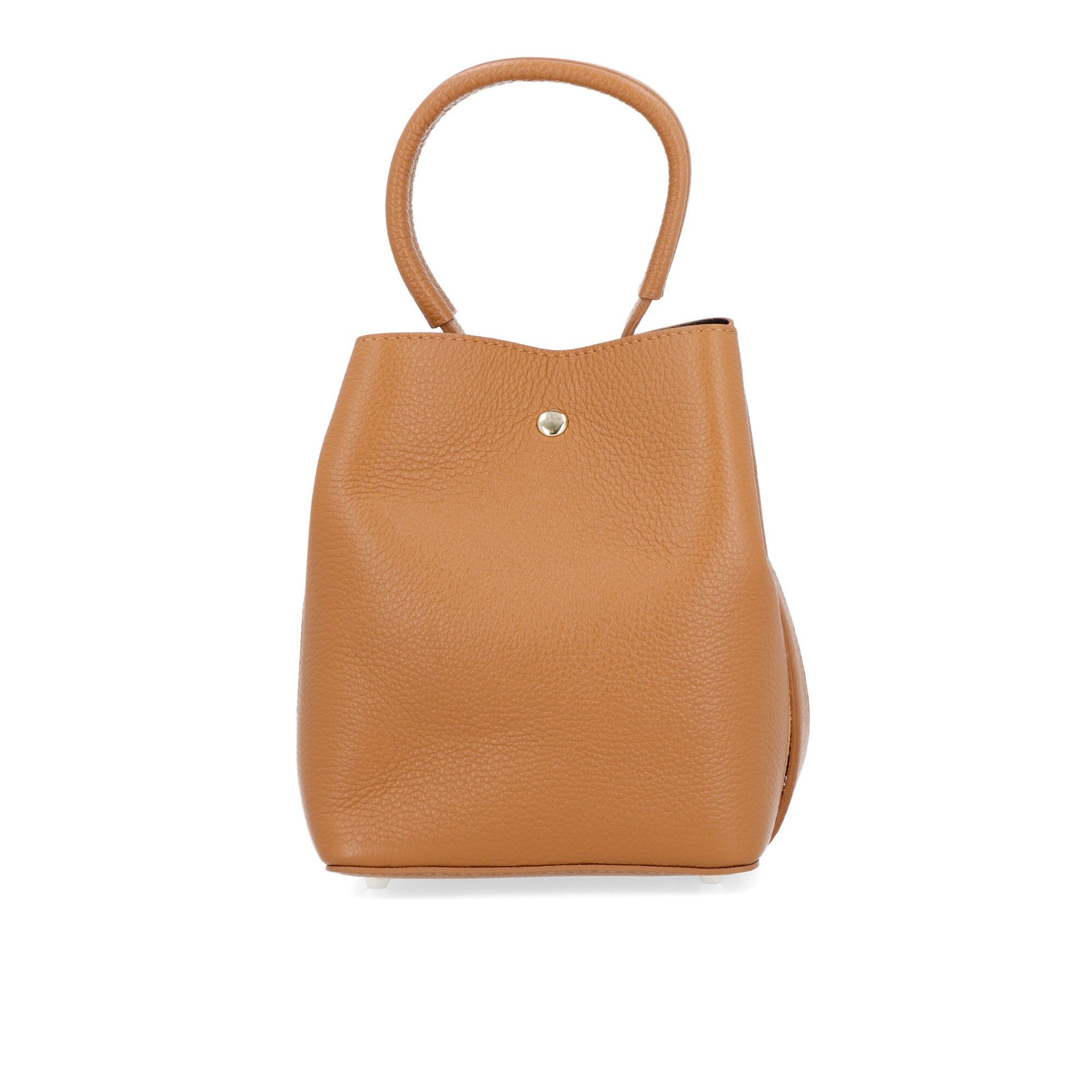 Le Corone Bags
Borsa a secchiello 
in pelle con pochette
e tracolla