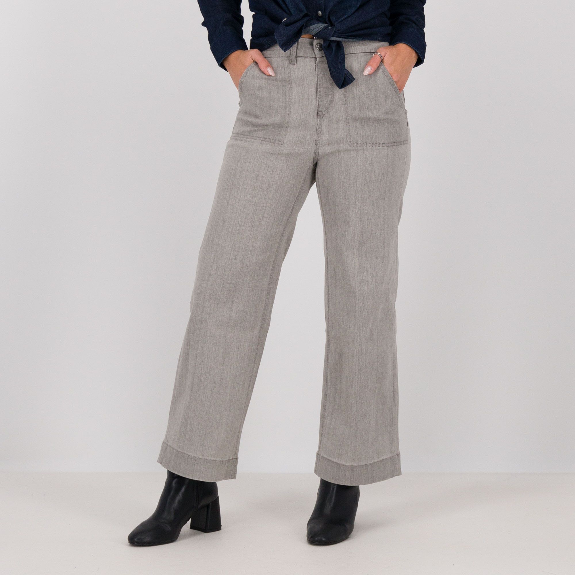Denim & Co
Jeans elasticizzati
alla caviglia
con elastico in vita