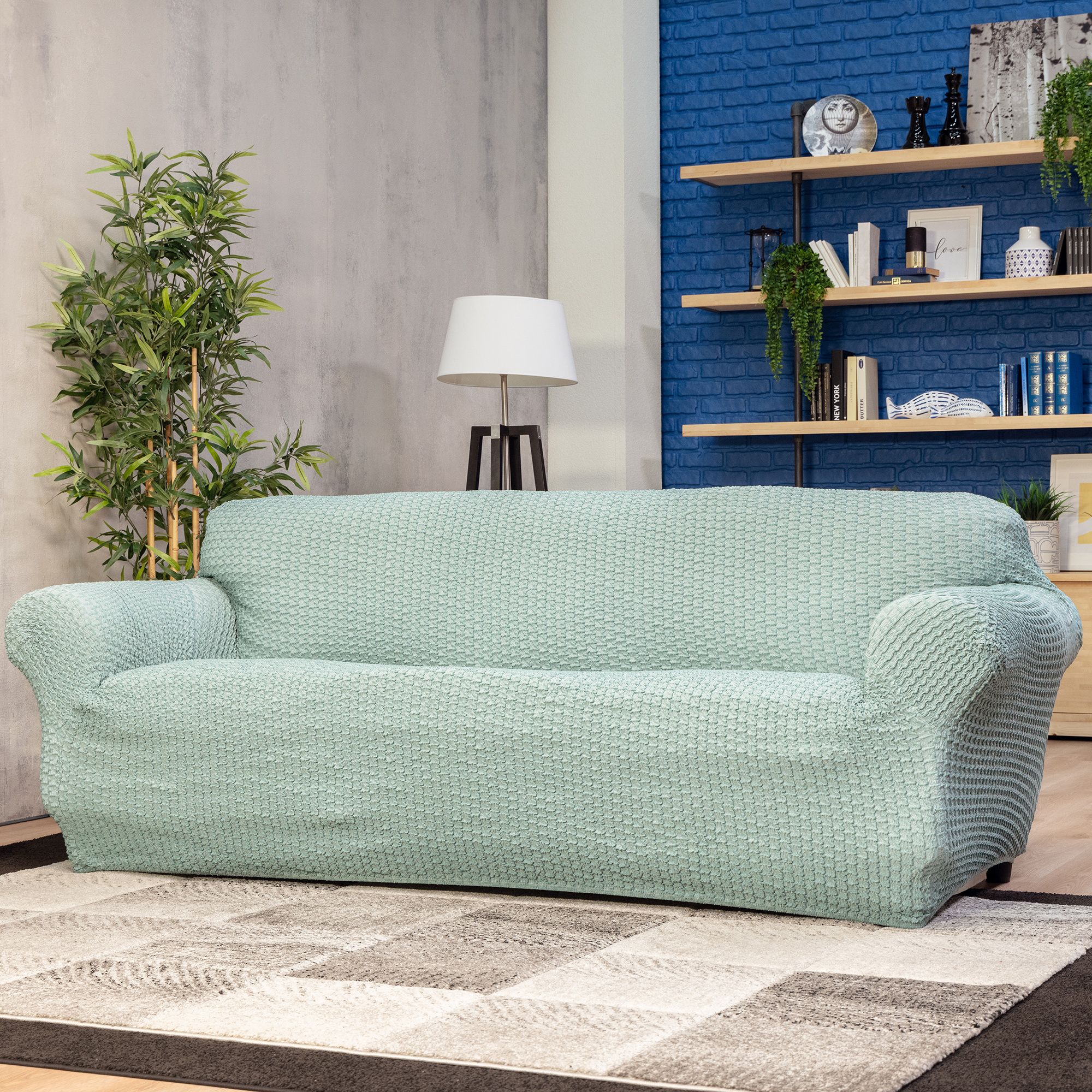 Paulato by Ga.i.co Copridivano Zefiro tessuto bielastico tinto in filo