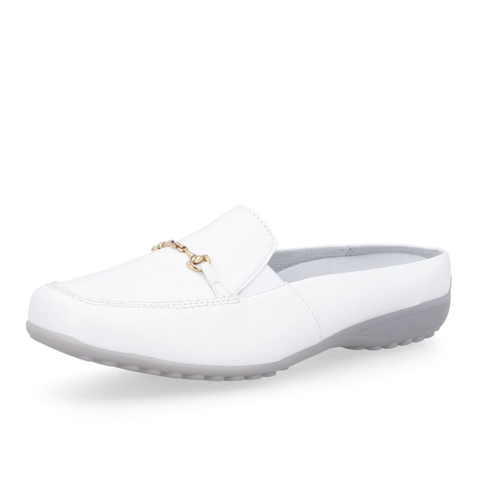 Vitaform Sabot in pelle decorati con morsetto