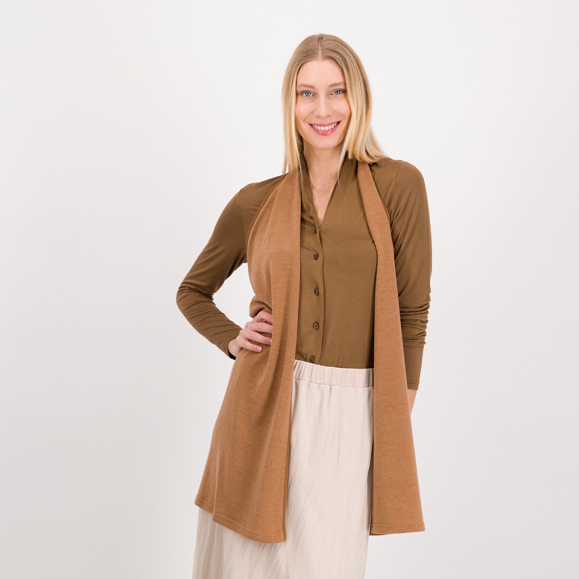 Caterina Lancini
Gilet lungo
aperto
in maglia