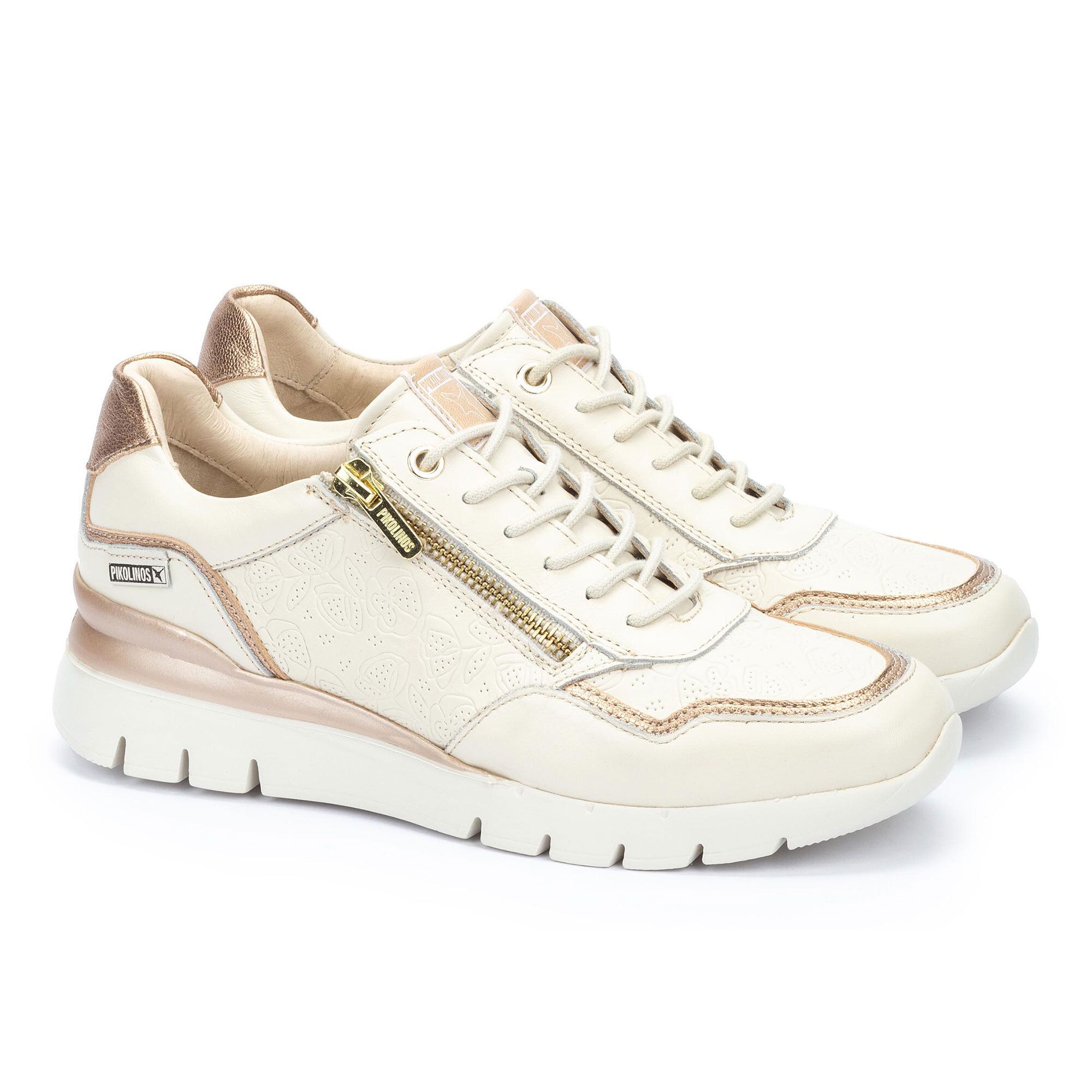 Pikolinos Sneaker con lacci e zip laterale