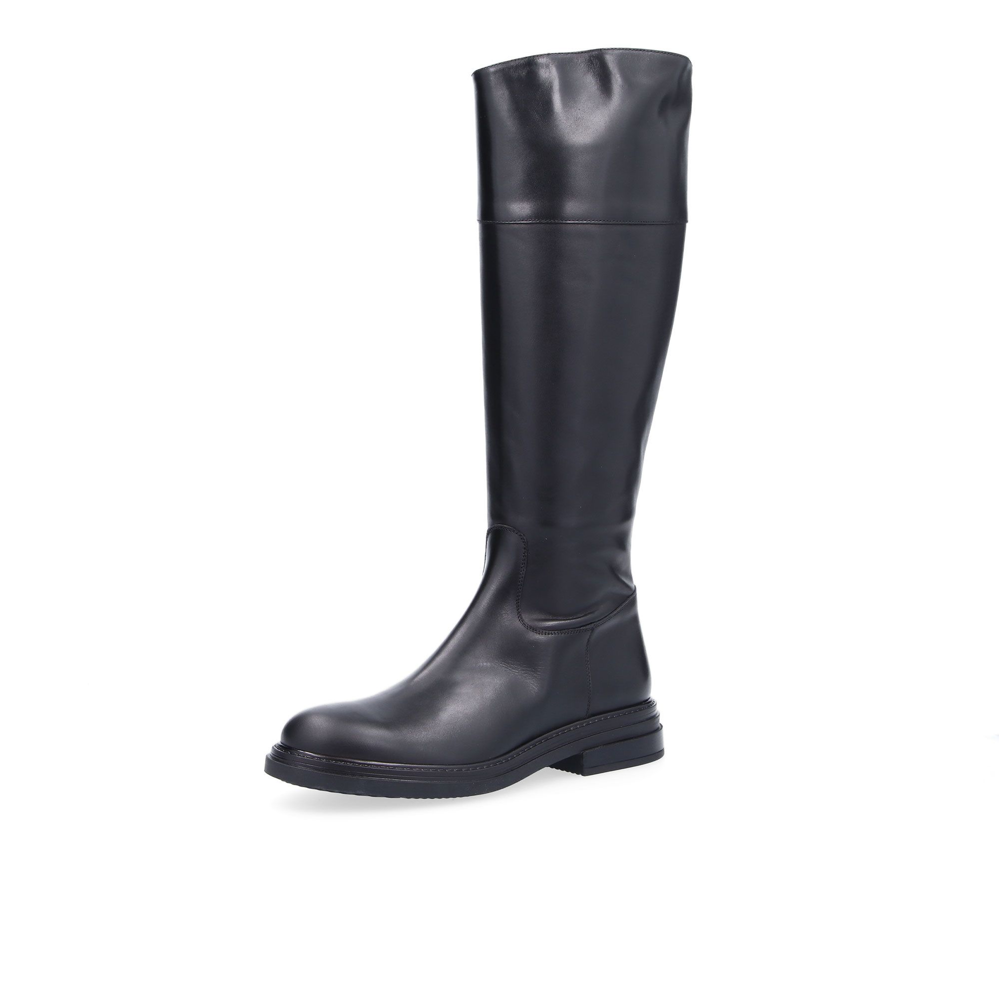 FAIRE
Stivali alti in pelle
con zip interna
ed elastico laterale