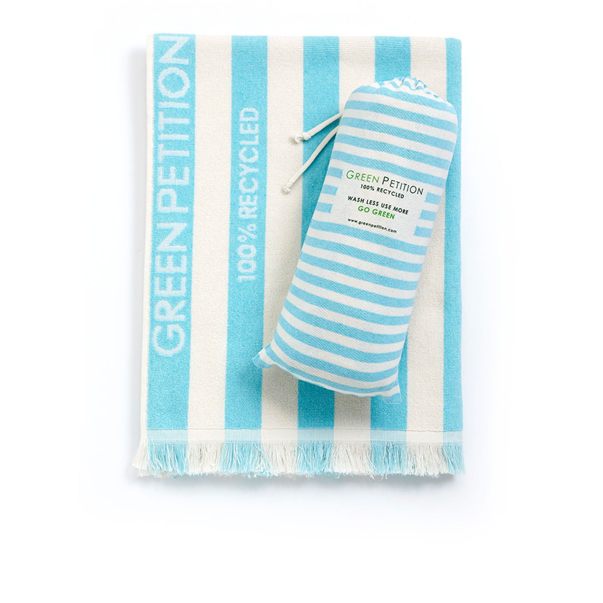 Green Petition
Telo mare 100x180cm
50% cotone riciclato
50%plastica riciclata