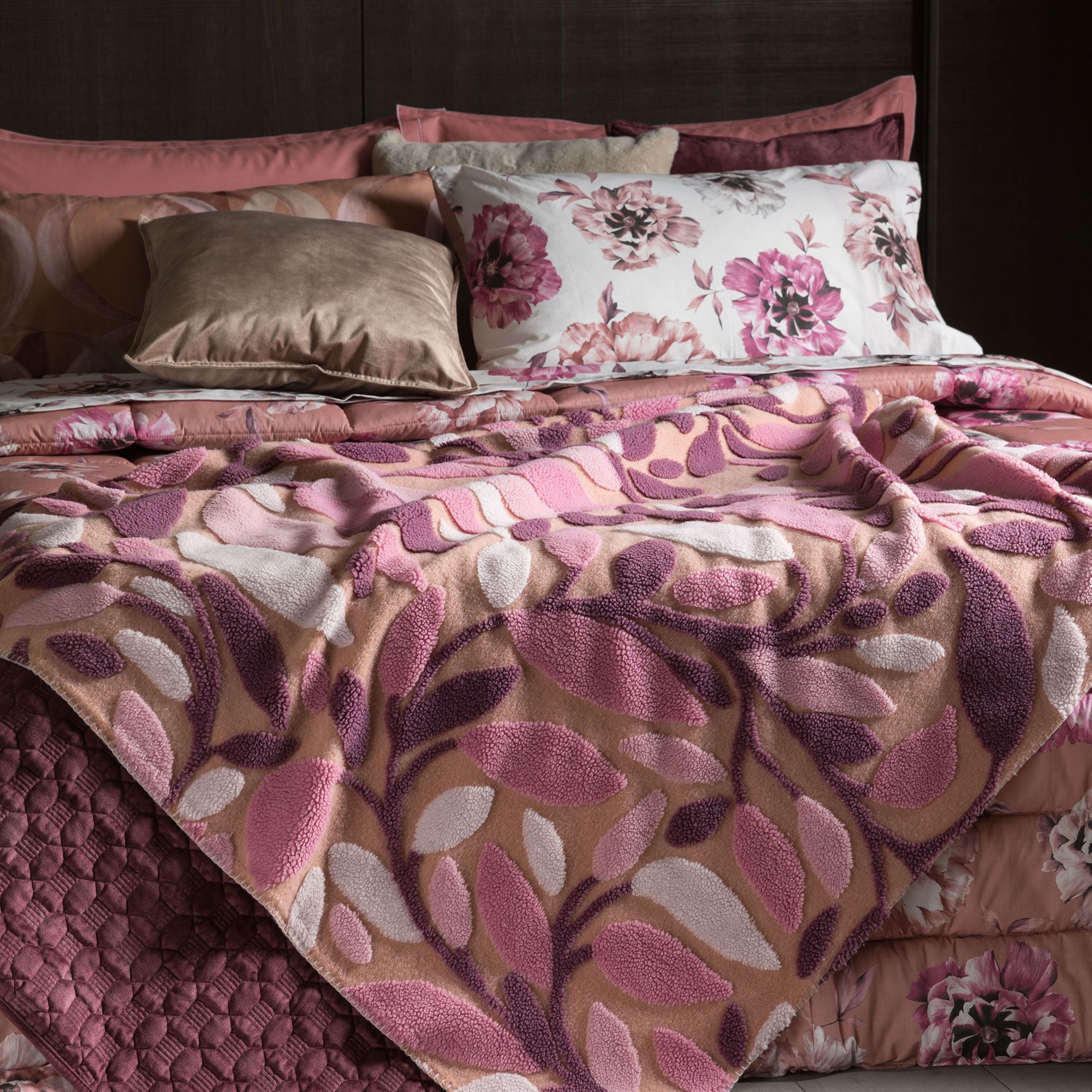 Carillo Home
Plaid
jacquard davanti
e tinta unita dietro