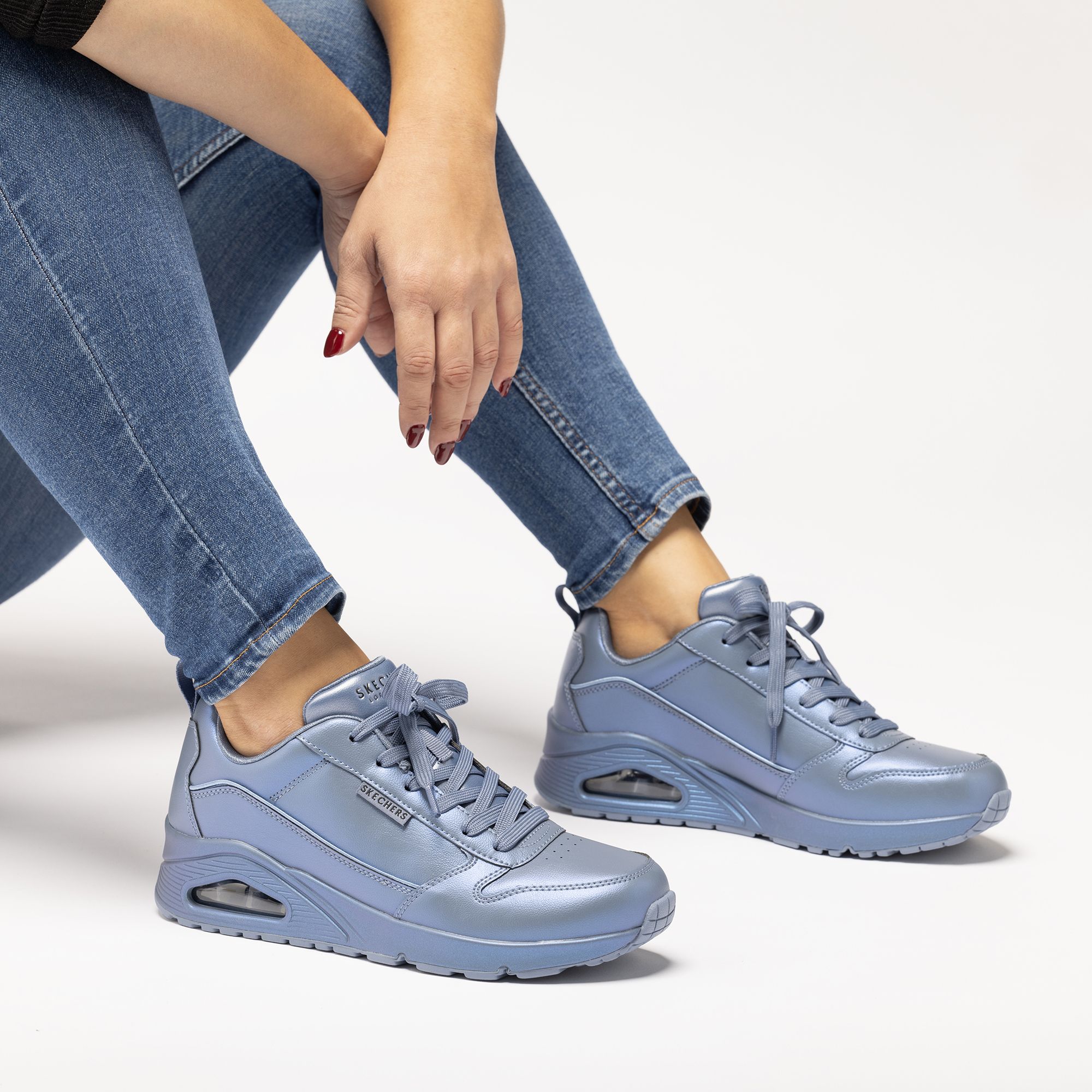 Skechers
Sneakers metallizzate
Uno - Galactic gal,
soletta Memory Foam