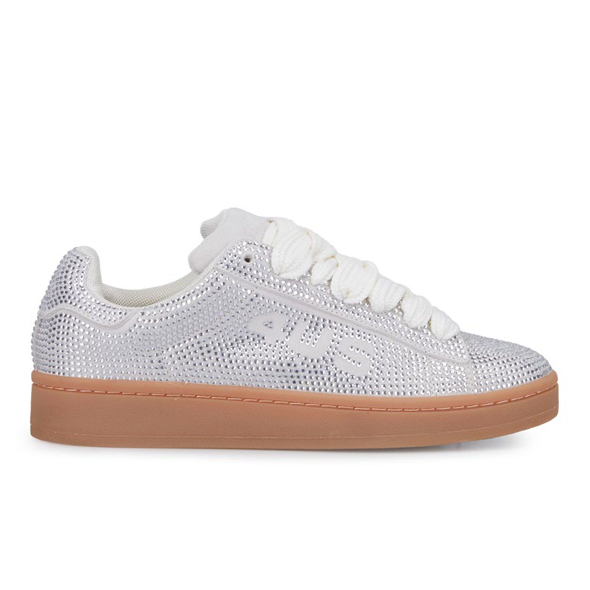 4us Paciotti
Sneakers in pelle
scamosciata
con strass