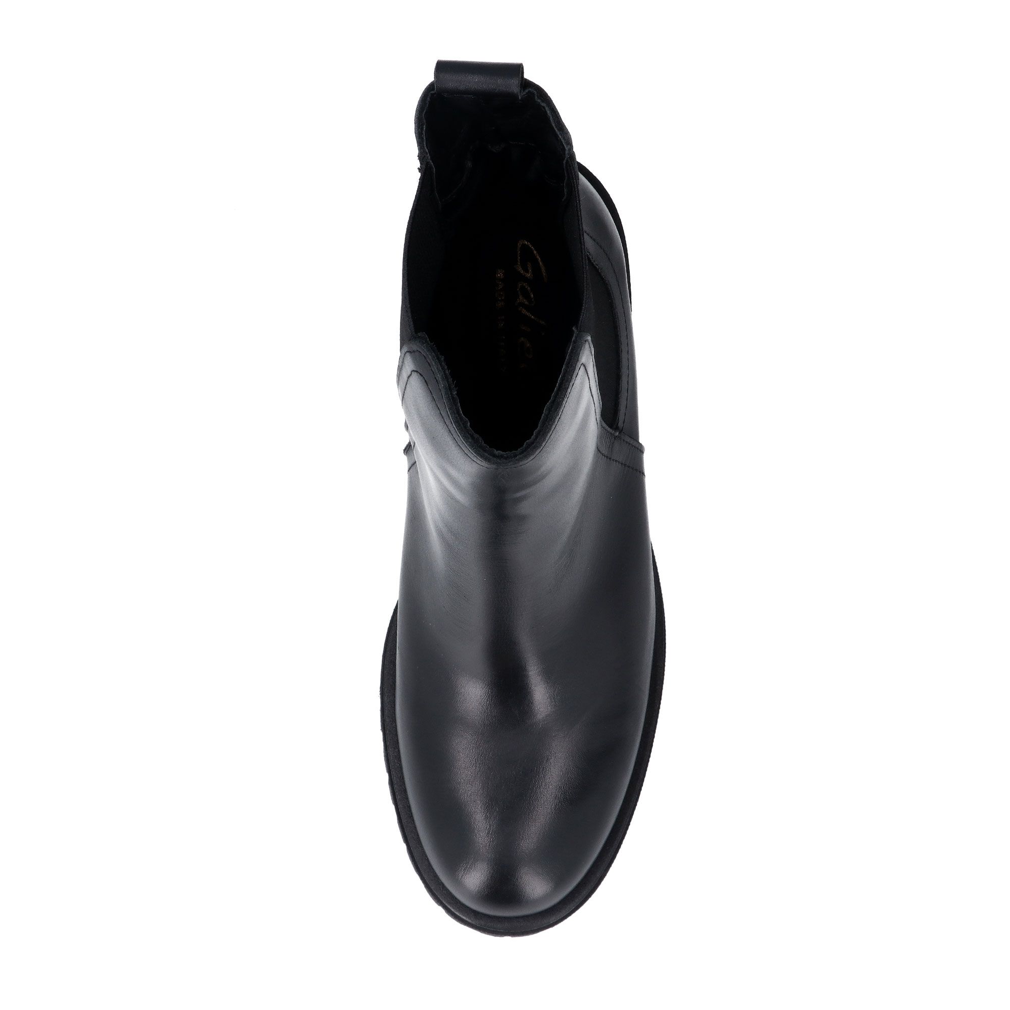 Galieti Stivaletti Chelsea in pelle con tacco 8cm