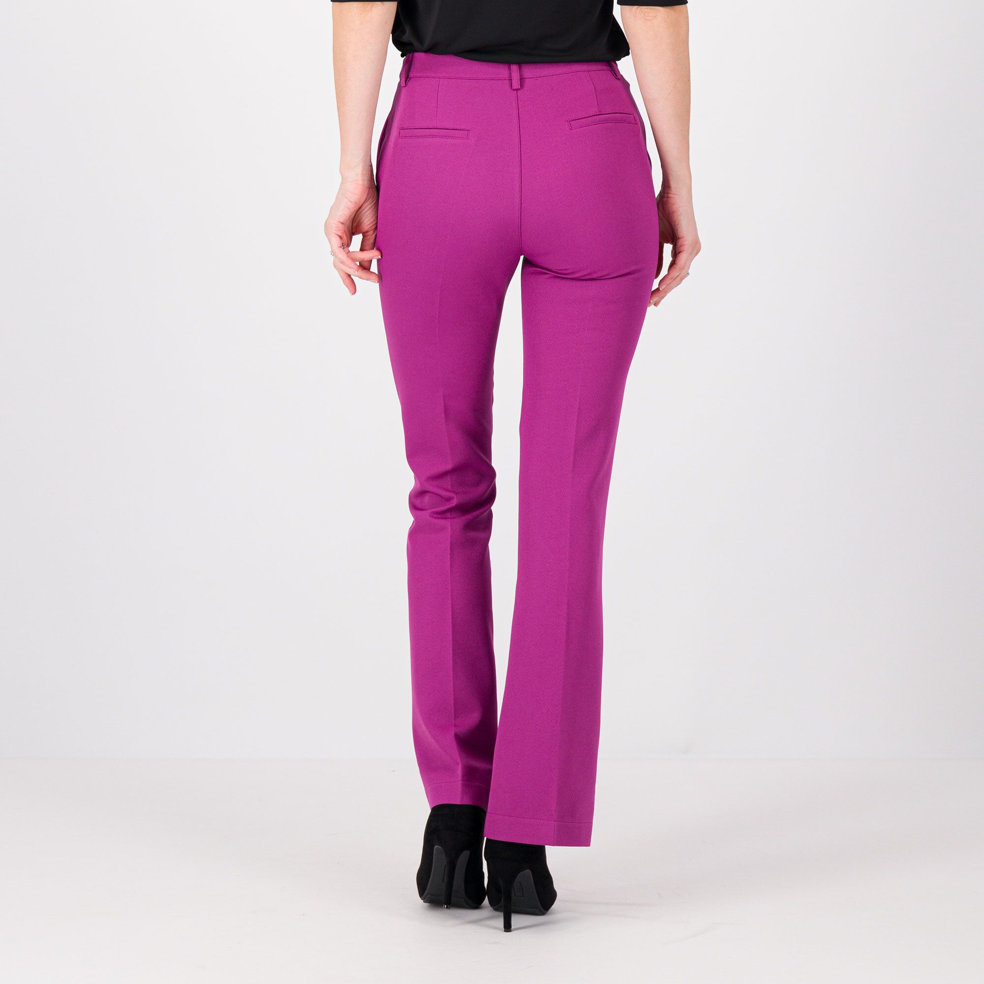 PALAZZO MODA Pantaloni bootcut in tessuto tecnico