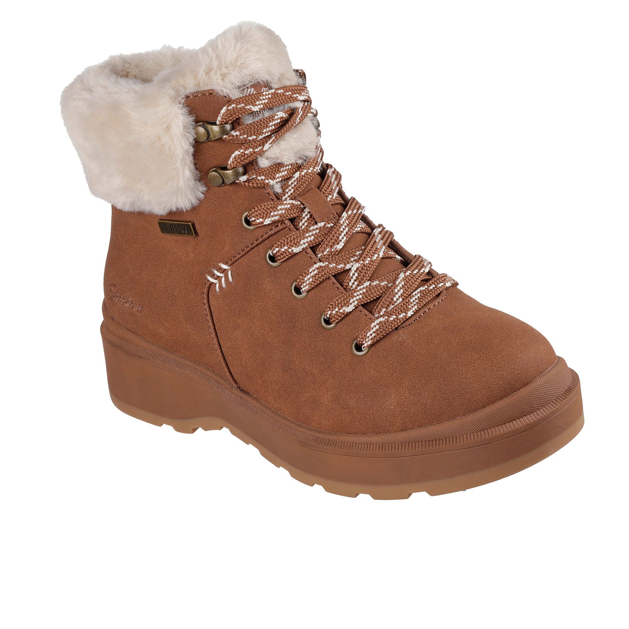 Skechers
Stivaletti stringati
Park City waterproof
con pelo sintetico