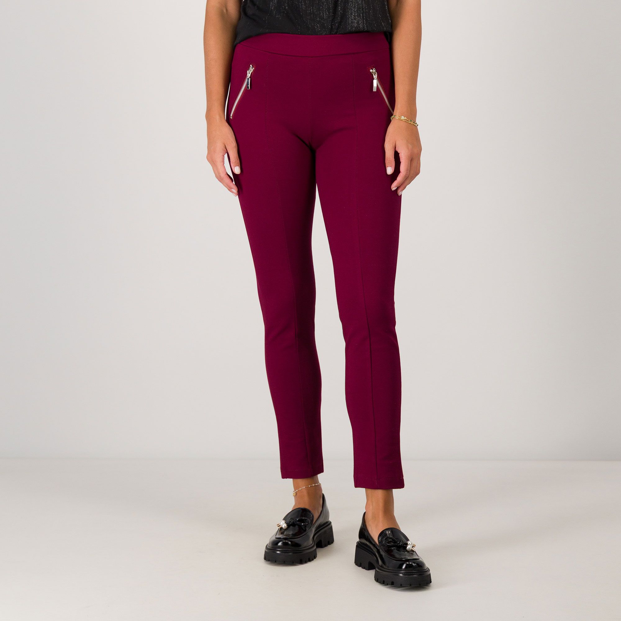 Risskio
Leggings in punto
Milano diagonale
con elastico