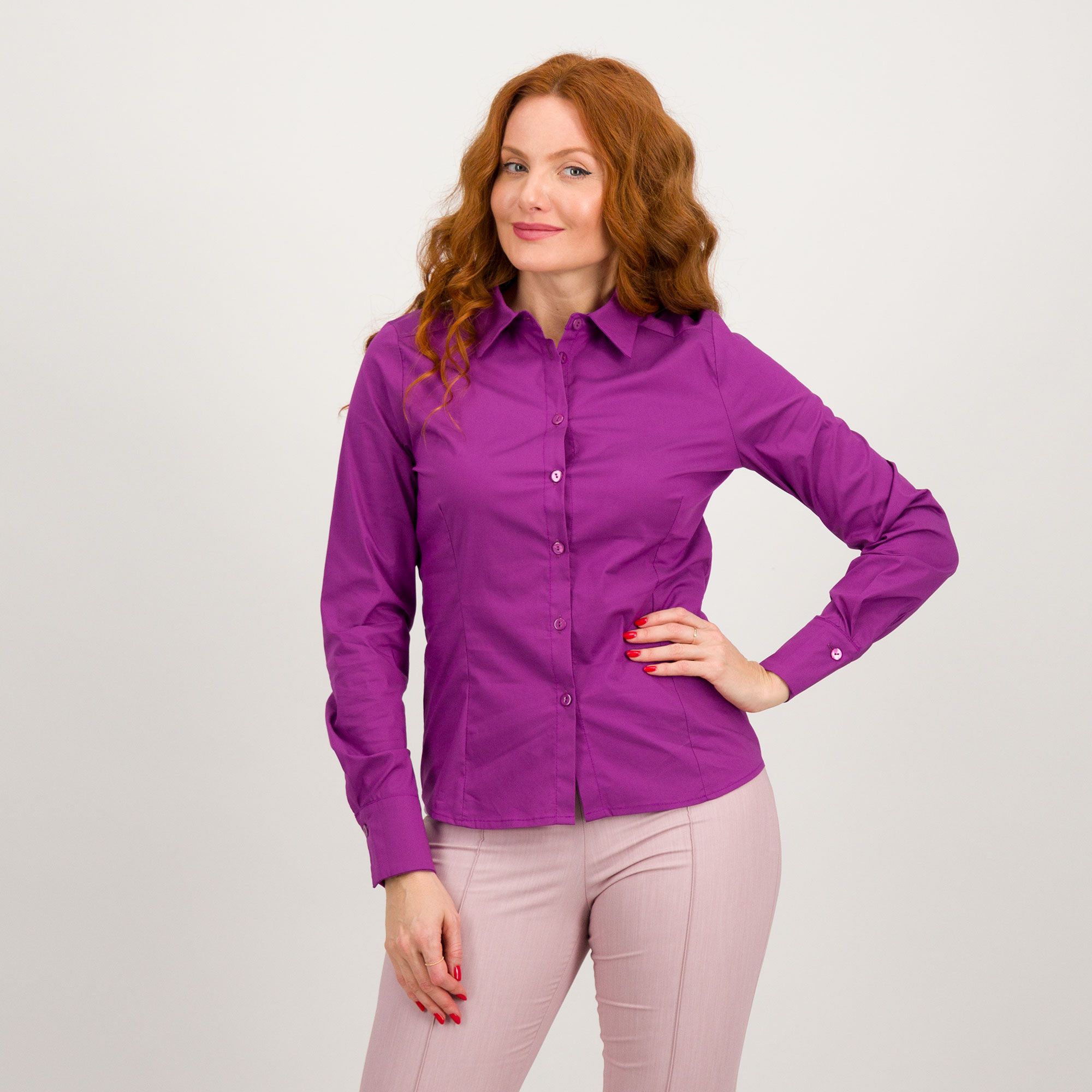 Officina della Moda
Camicia sciancrata
in tessuto stretch