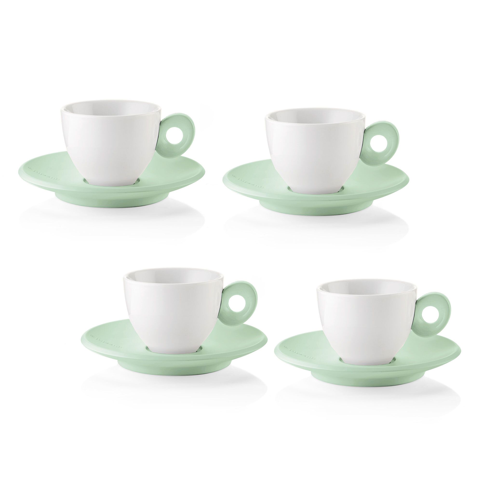 Guzzini
Set 4 tazzine caffè
con piattini Everyday