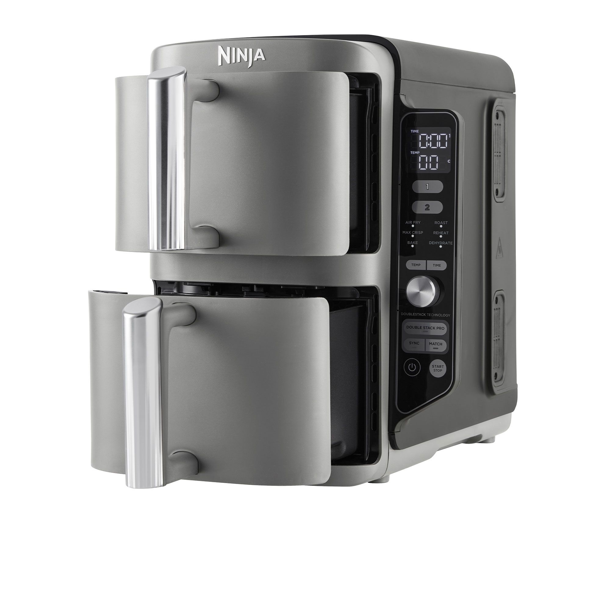 Image of Ninja SL400EU Friggitrice ad aria con doppio cassetto verticale 9,5 litri061