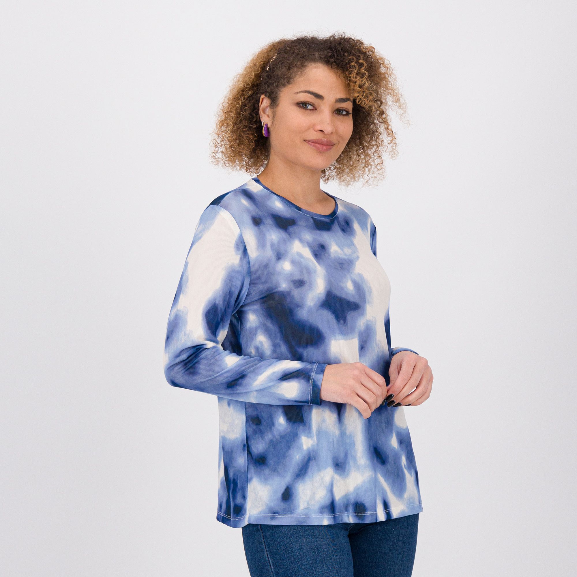 Wynne Layers
T-shirt in maglia
doppia fantasia a
maniche lunghe