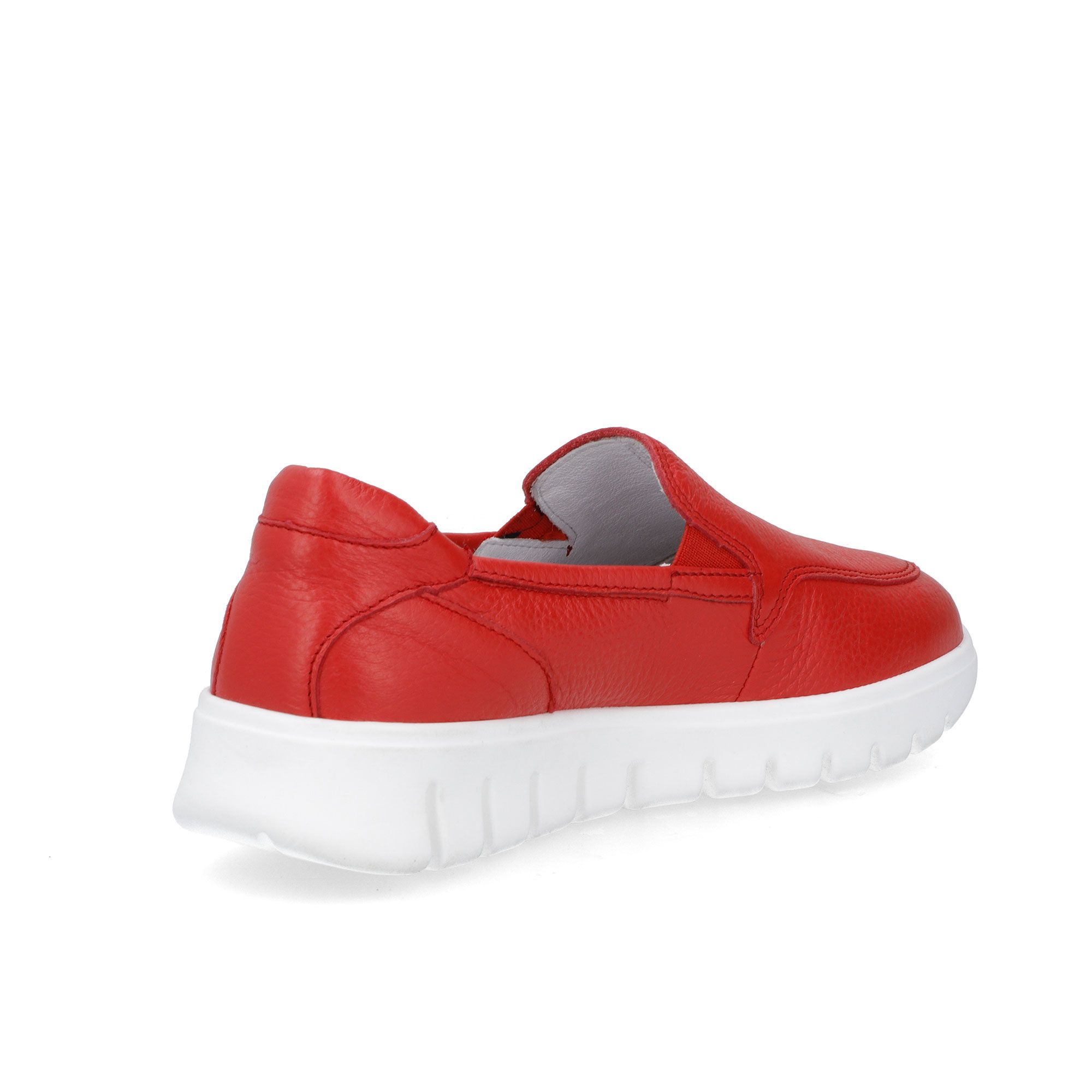 Vitaform Slip on in pelle con inserti elastici e suola 3,5 cm