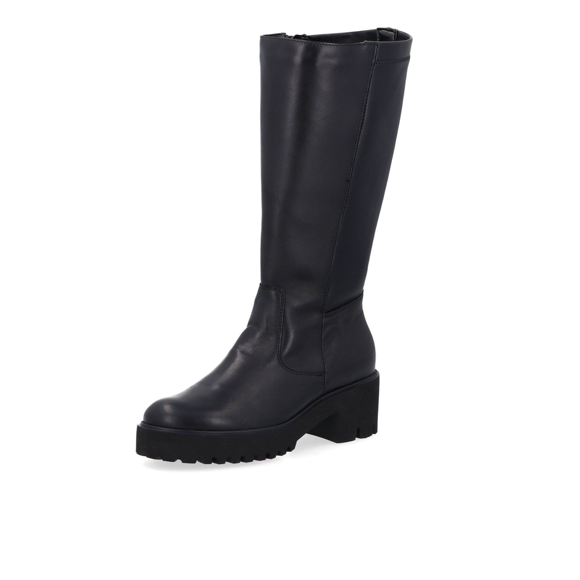 Vitaform
Stivali alti in pelle
con zip interna
e tacco 5cm