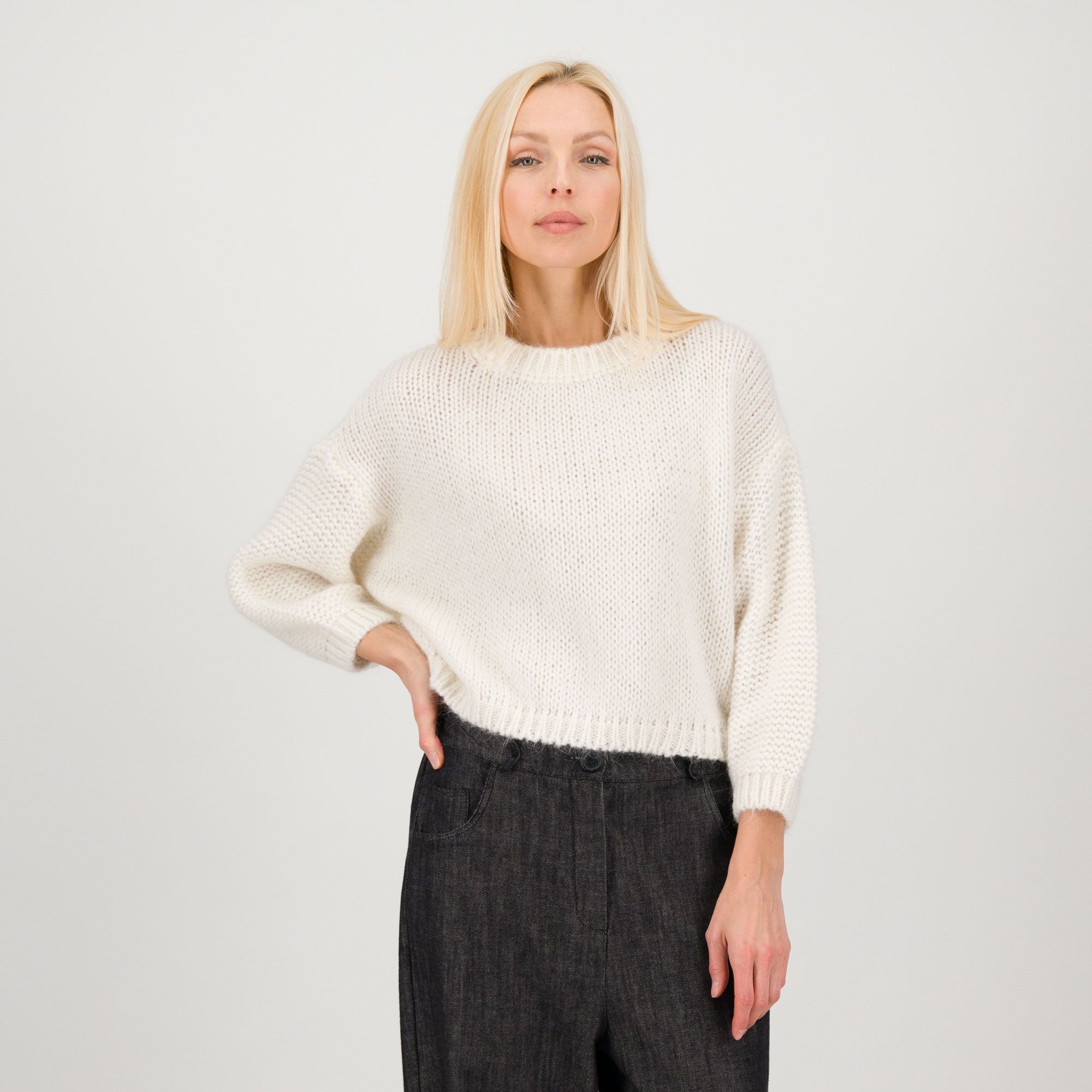 Lucrezia Sciortino
Maglia effetto
peluches con maniche
lunghe