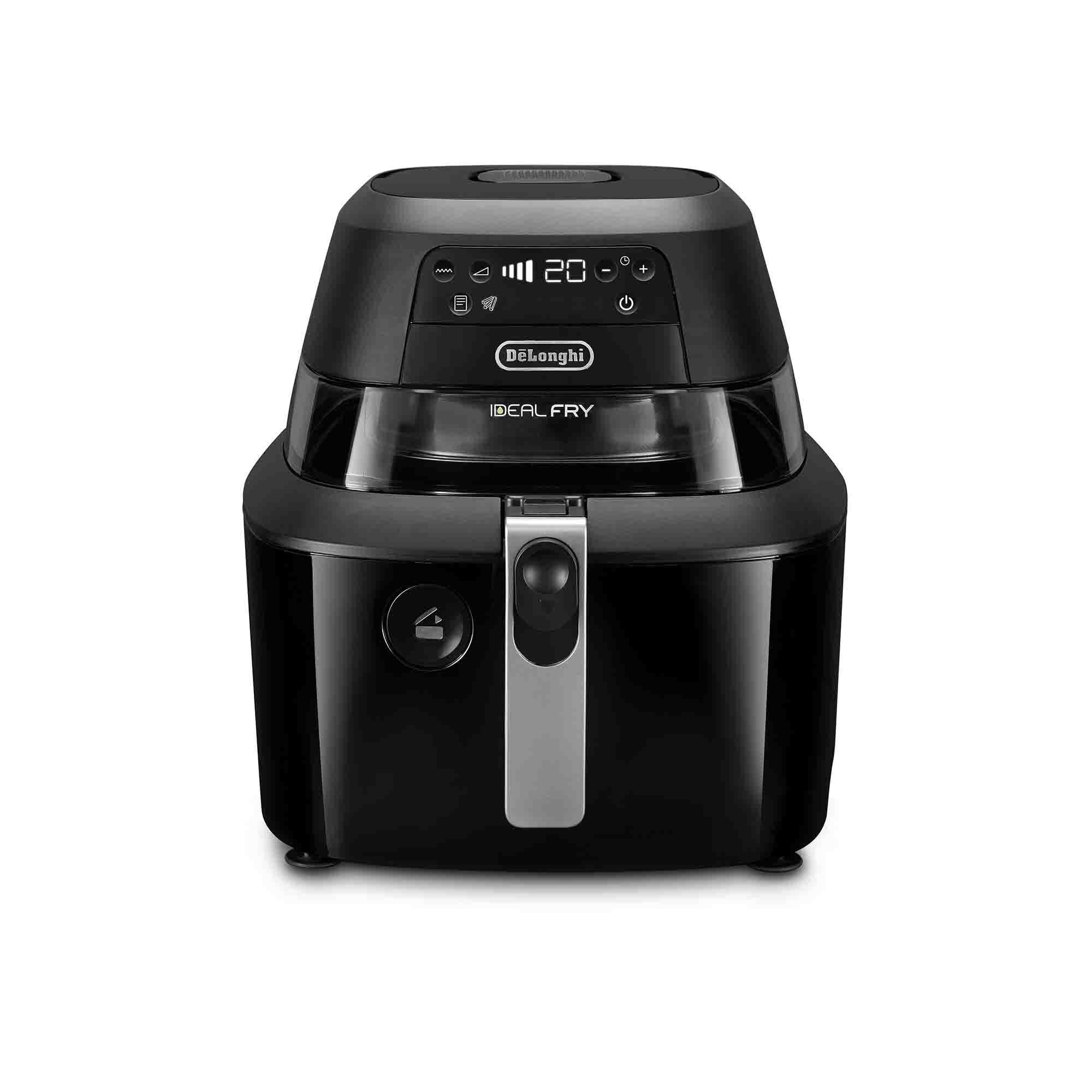 De'Longhi
Ideal Fry
Friggitrice ad aria
fino a 1,5 kg
Oblò di monitoraggio