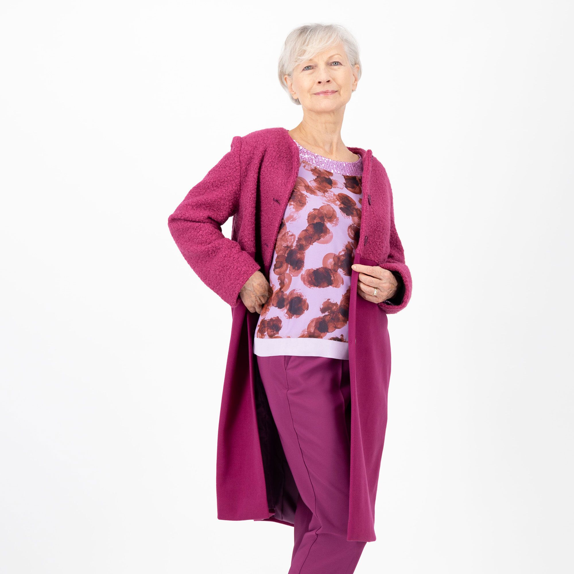 Olly Doo
Cappotto in tessuto
bouclé e panno