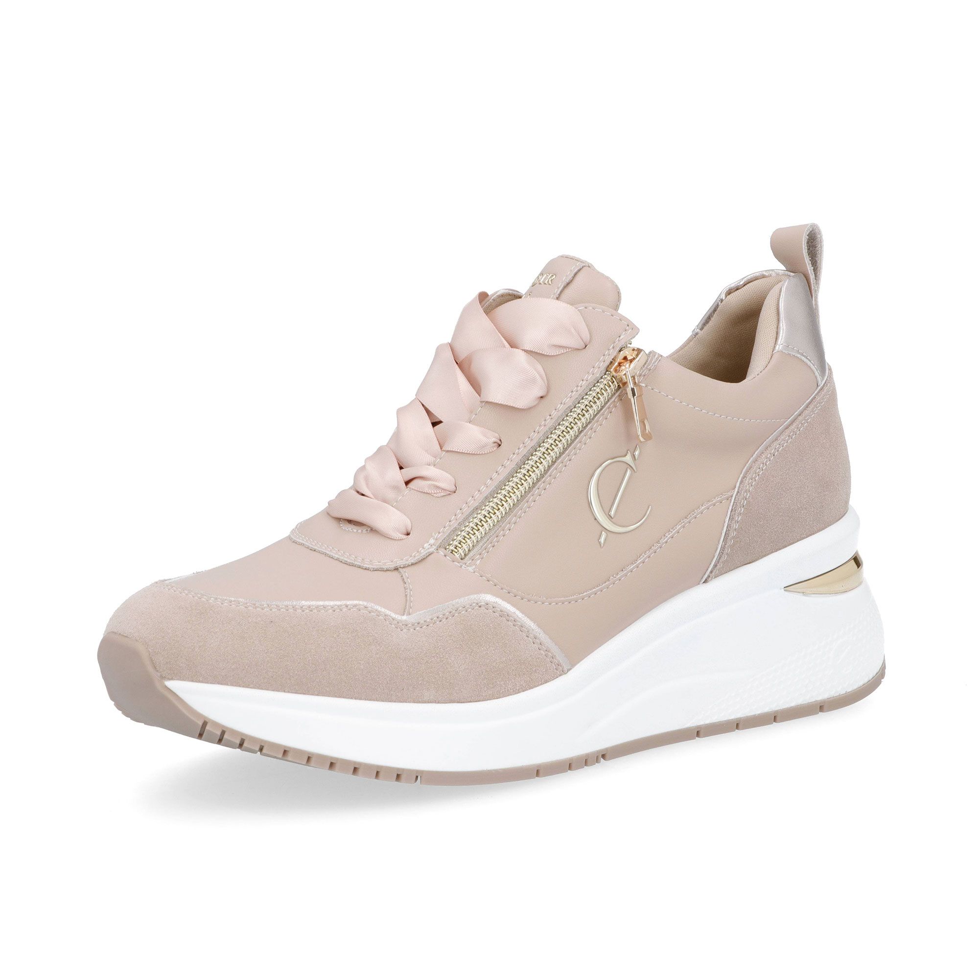 Cafè Noir
Sneakers stringate
con tomaia in pelle
e pelle scamosciata