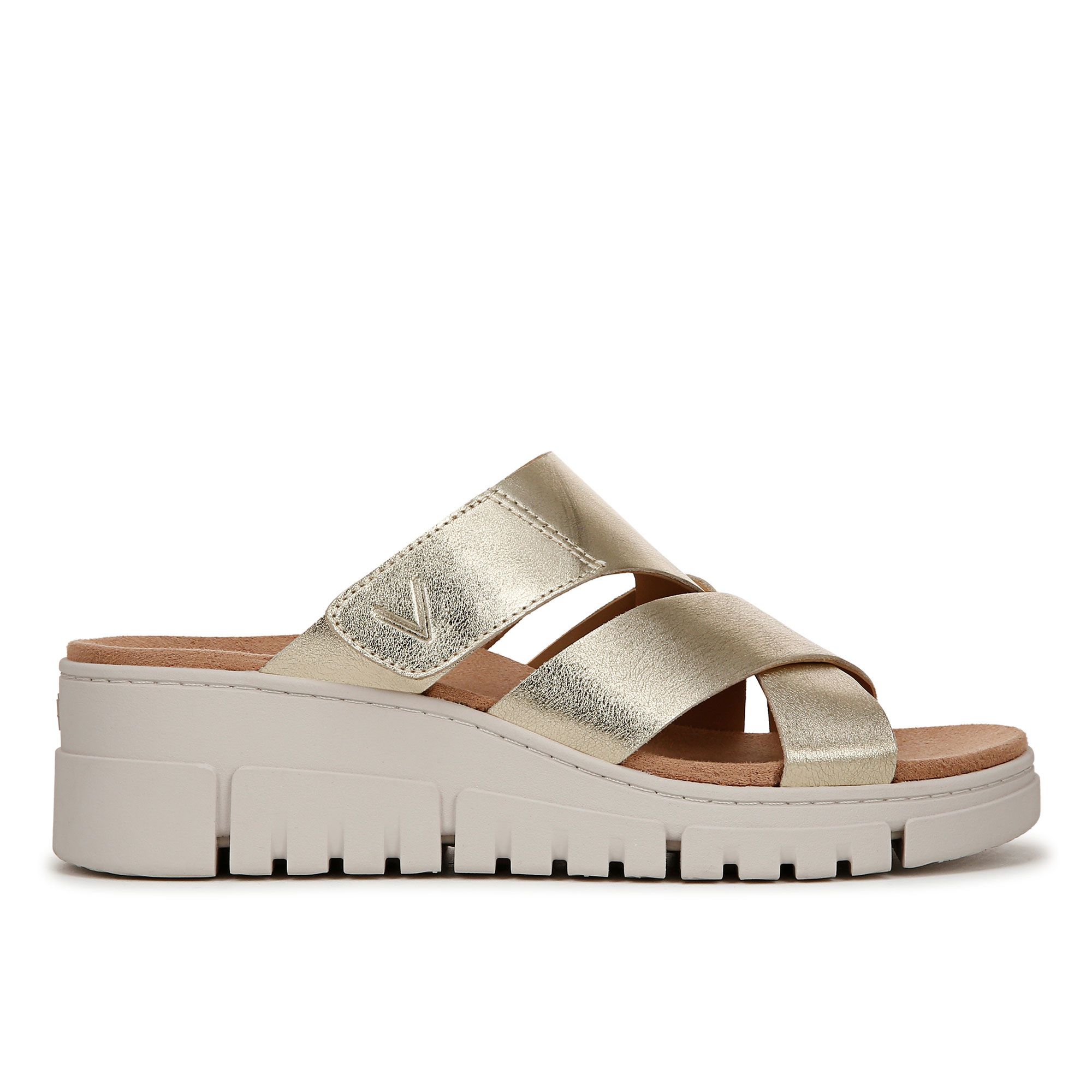 Vionic
Sabot in pelle,
soletta con supporto
ortotico