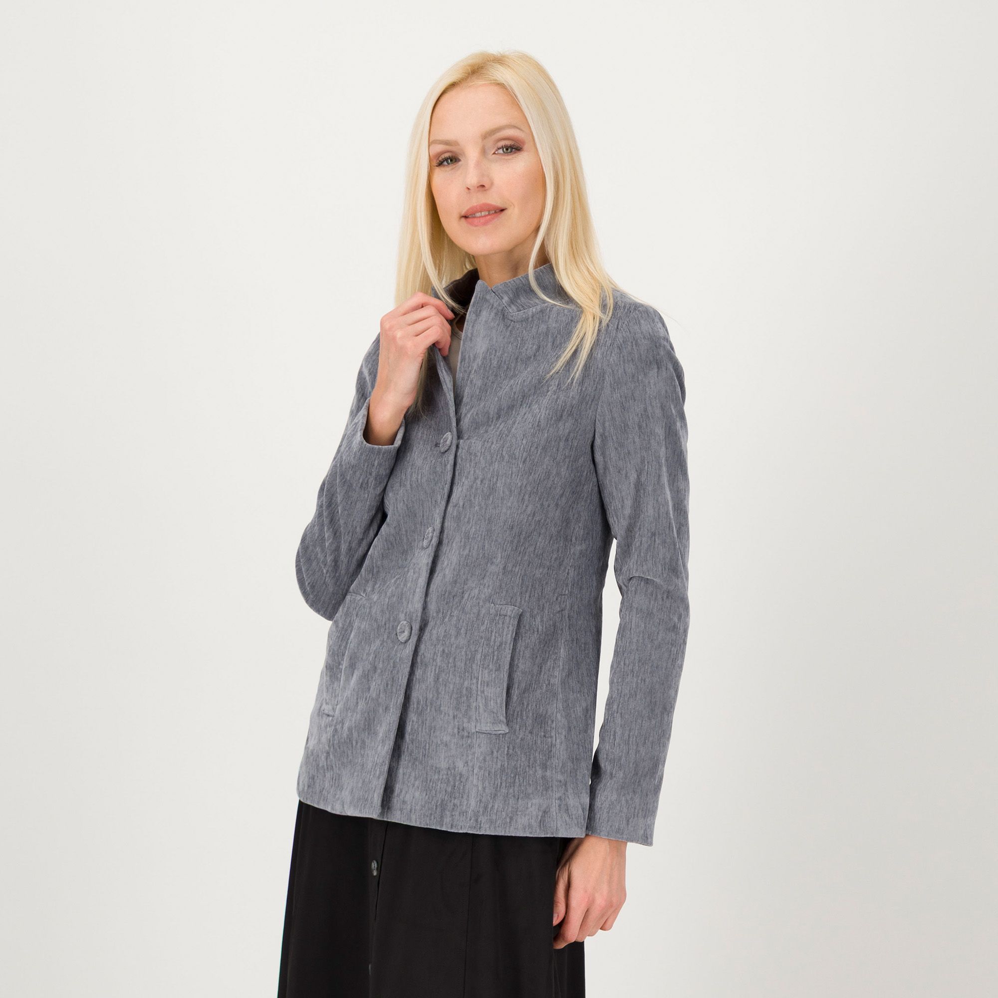 Caterina Lancini
Giacca blazer
in velluto
con spalline