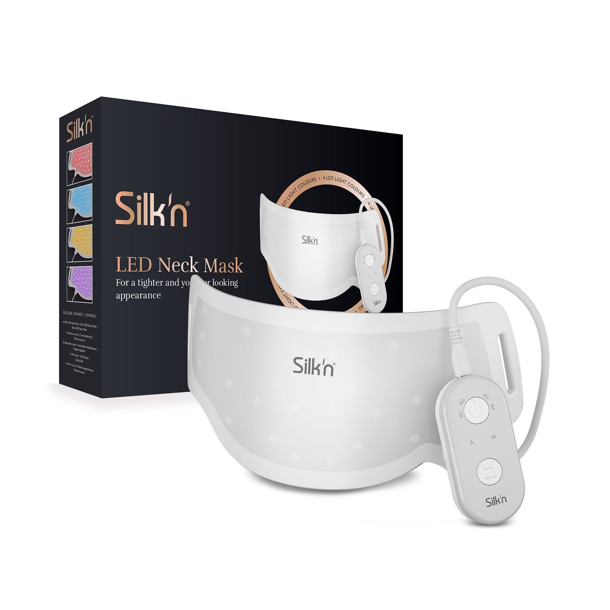 Silk’n
Maschera per il collo
con tecnologia di
illuminazione LED