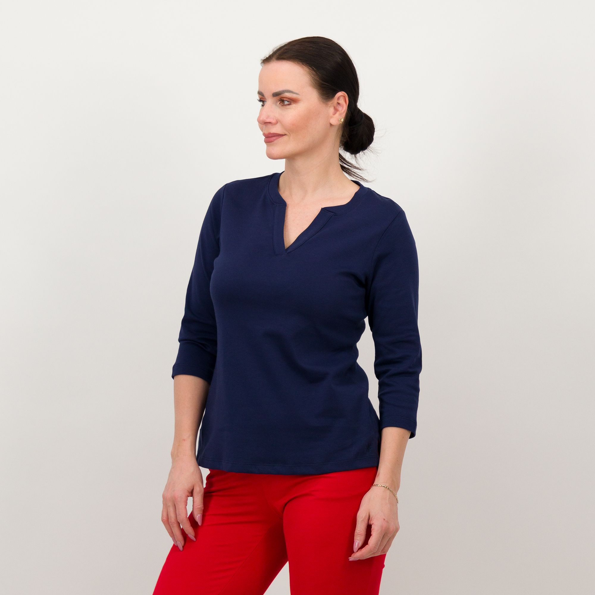 Isaac Mizrahi Live!
T-shirt in jersey
di cotone (80%
cotone Pima)