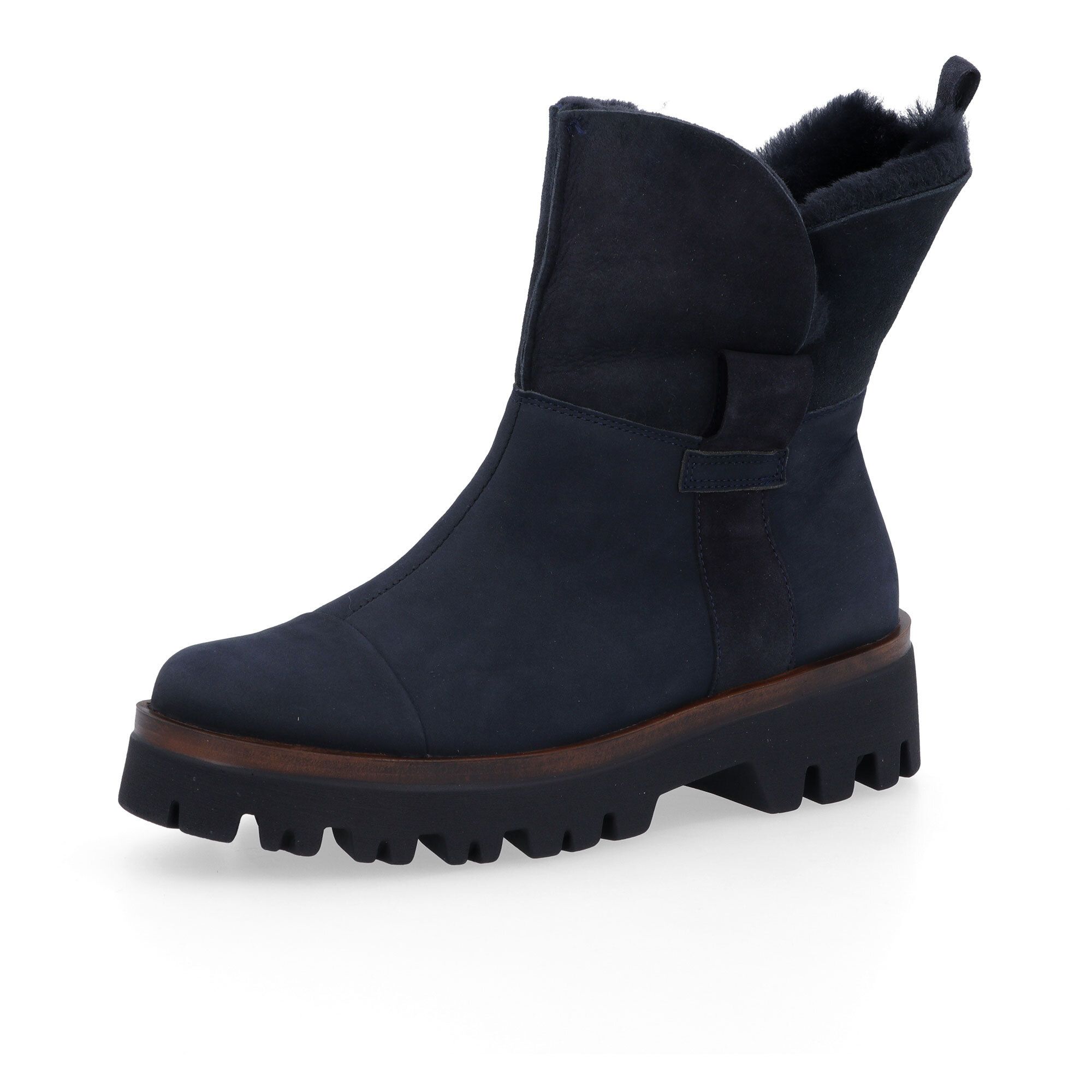 Vitaform Stivaletti in pelle zip interna soletta Air Cushioned