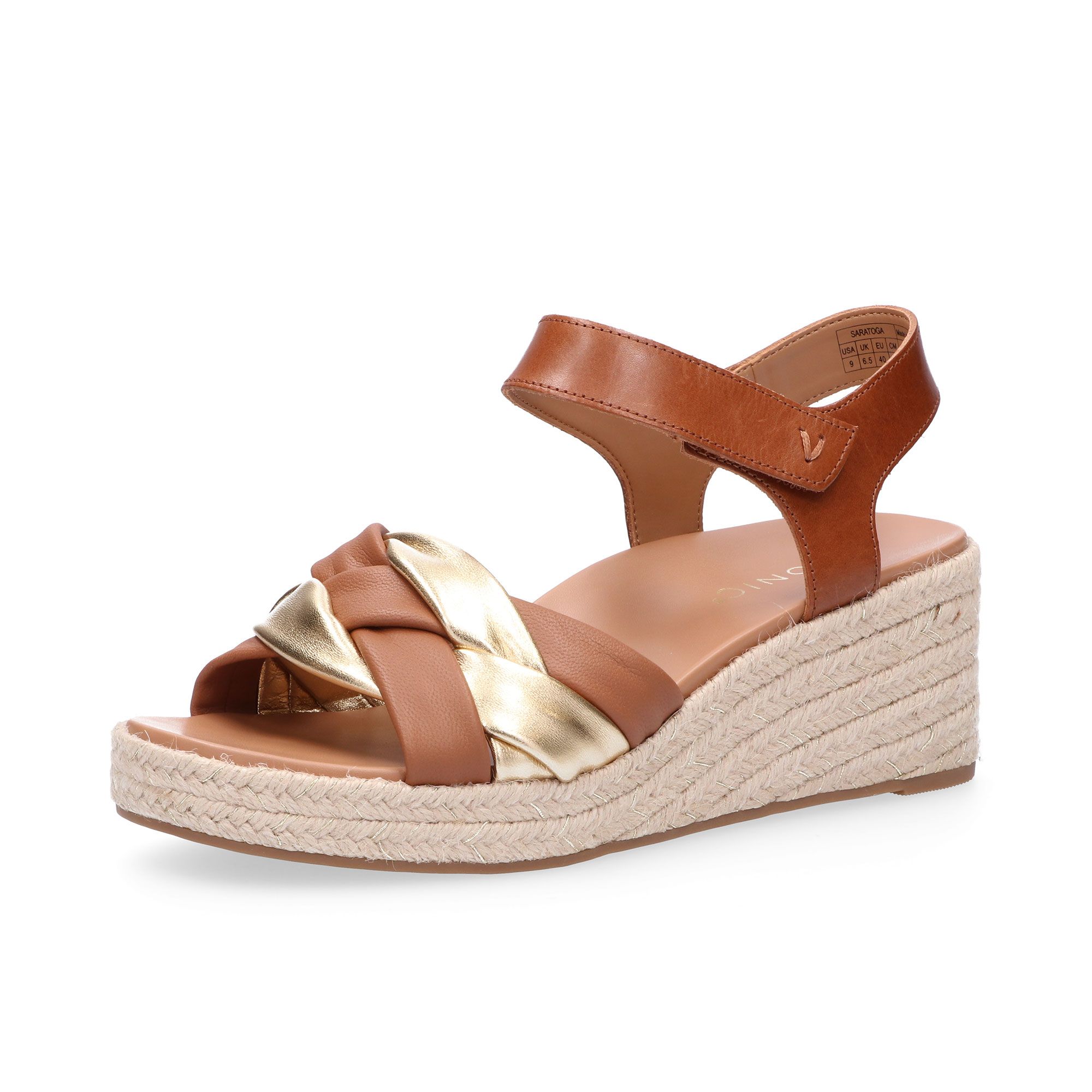 Vionic
Sandali in pelle
con fascia, soletta
con supporto ortotico