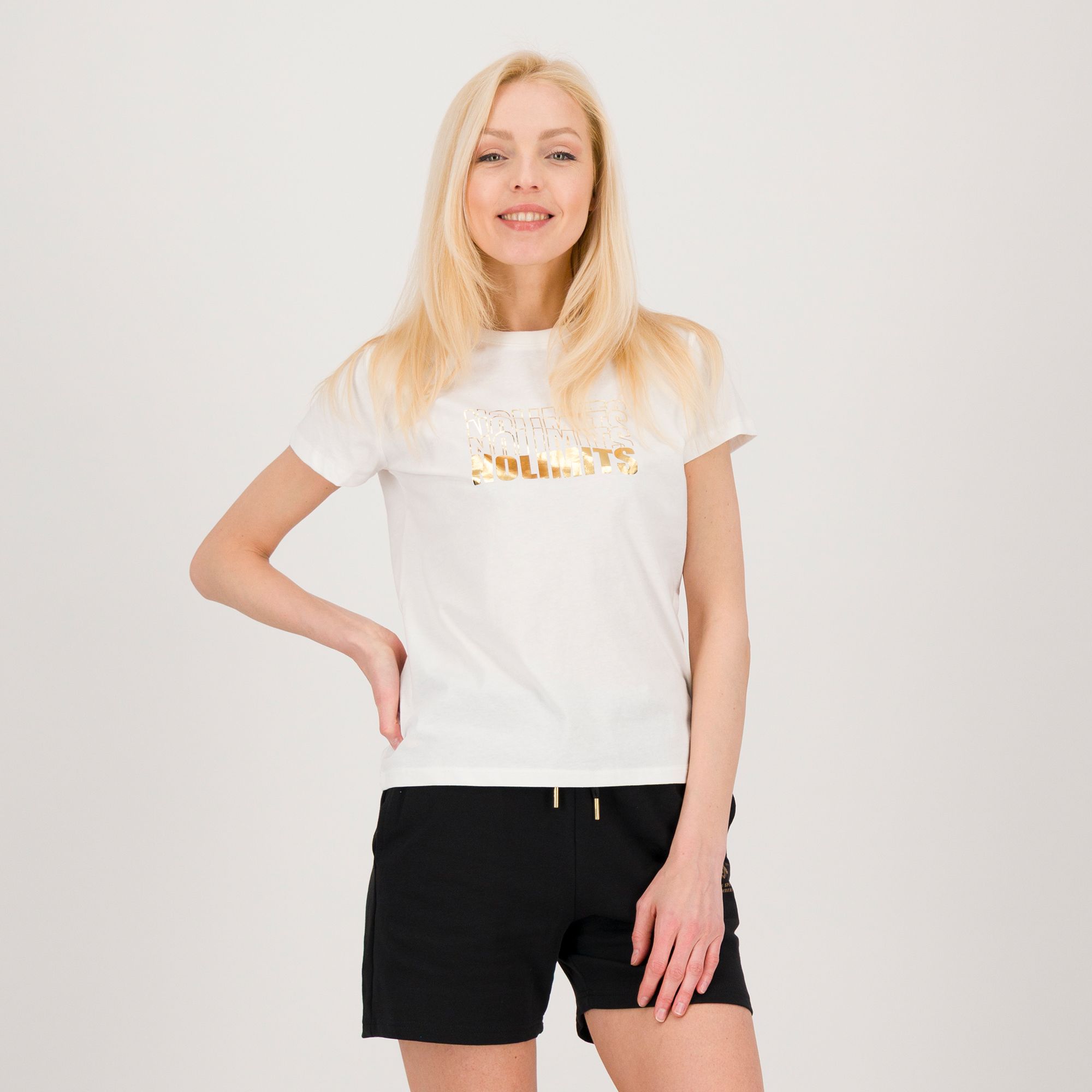 No Limits
T-shirt stampata
in jersey di cotone