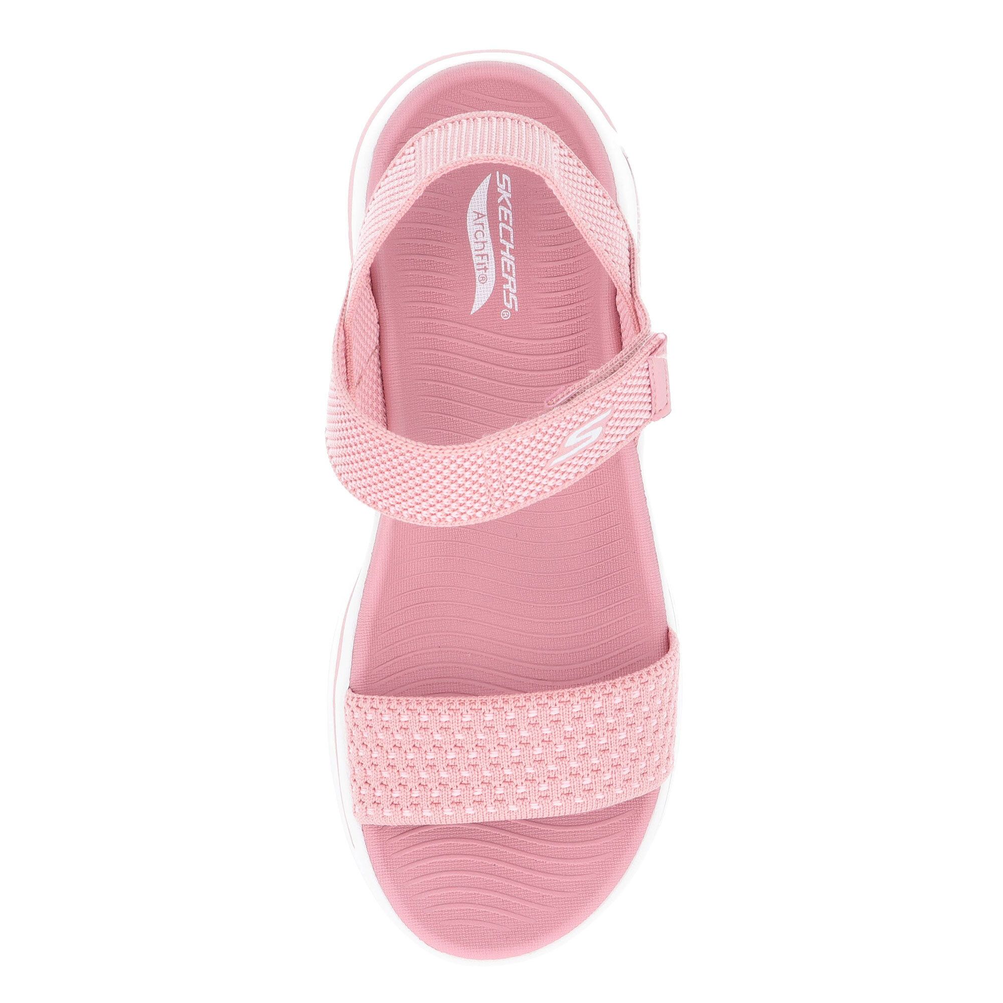 Skechers Sandalo Go Walk Arch Fit con chiusura a strappo