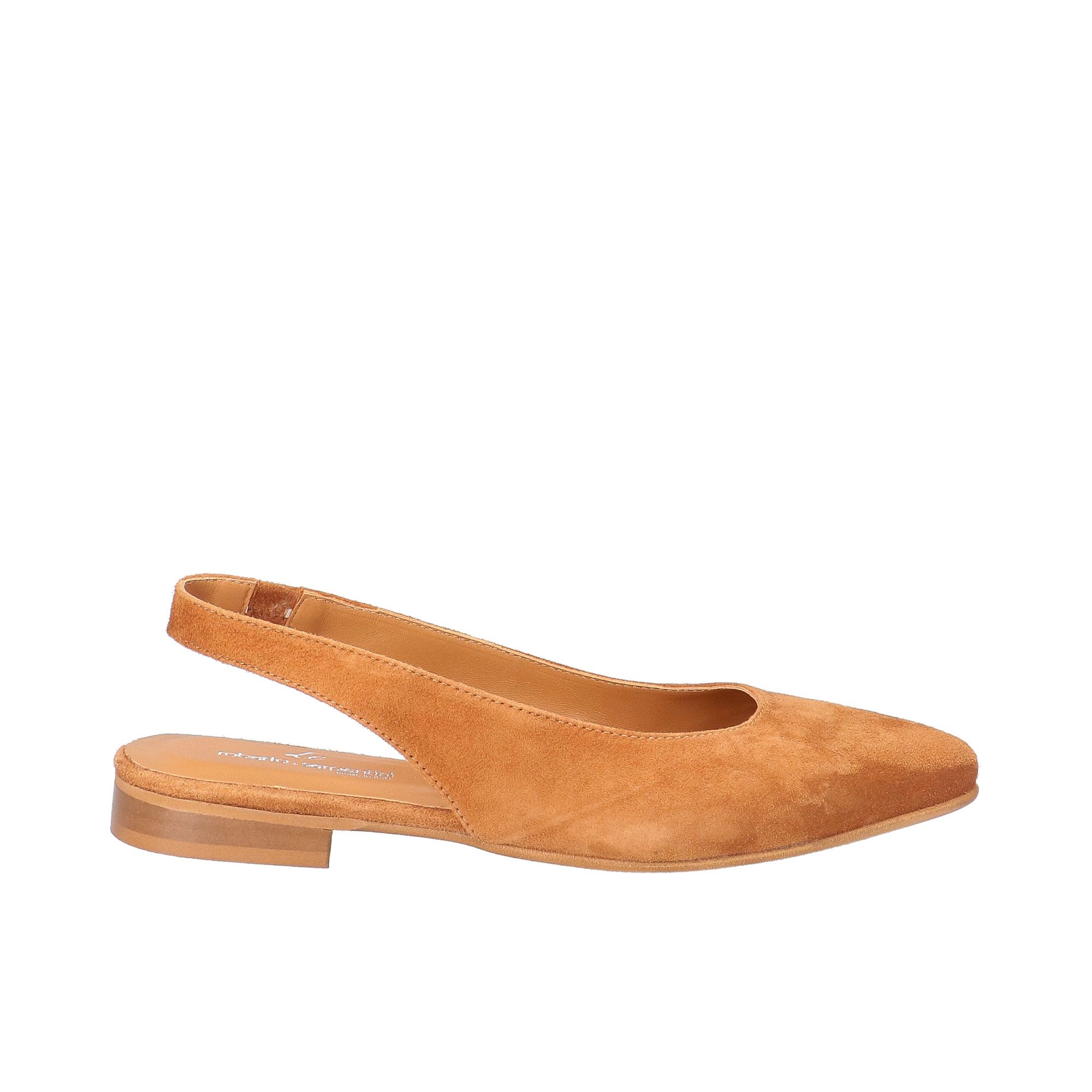 Le Serpentini
Scarpe slingback
a punta in pelle
con tacco 2 cm