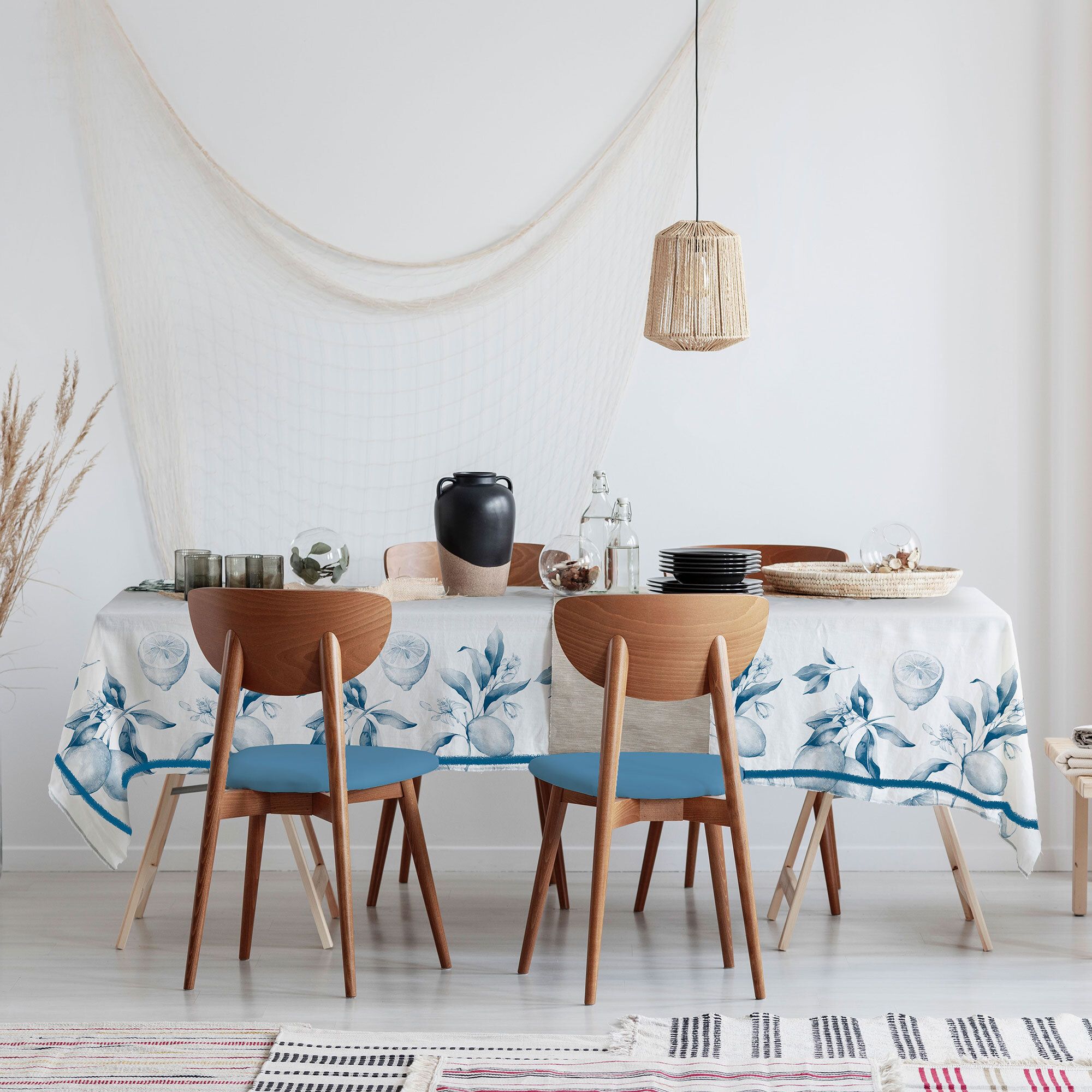 Happidea
Tovaglia antimacchia
con stampa digitale
100% cotone idrorep.