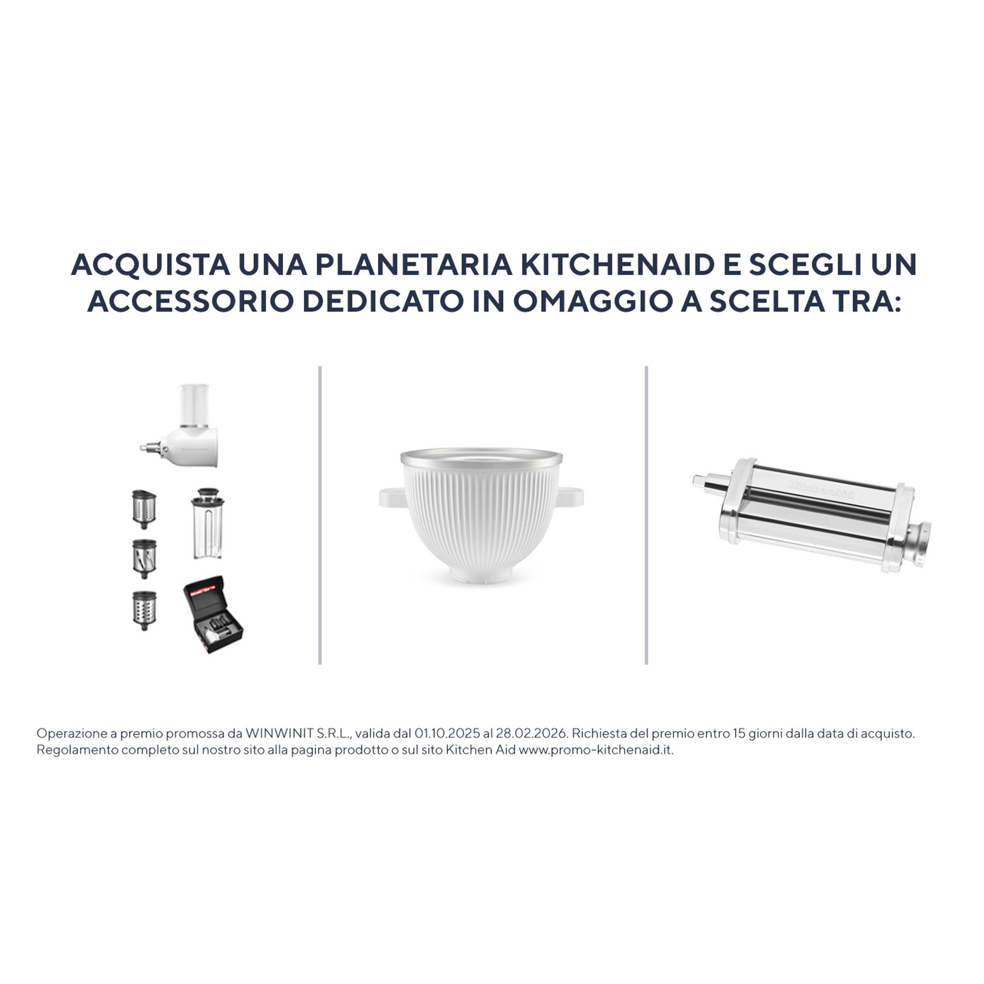 KitchenAid Evergreen Planetaria Artisan Design Series 2024 con libro ricette