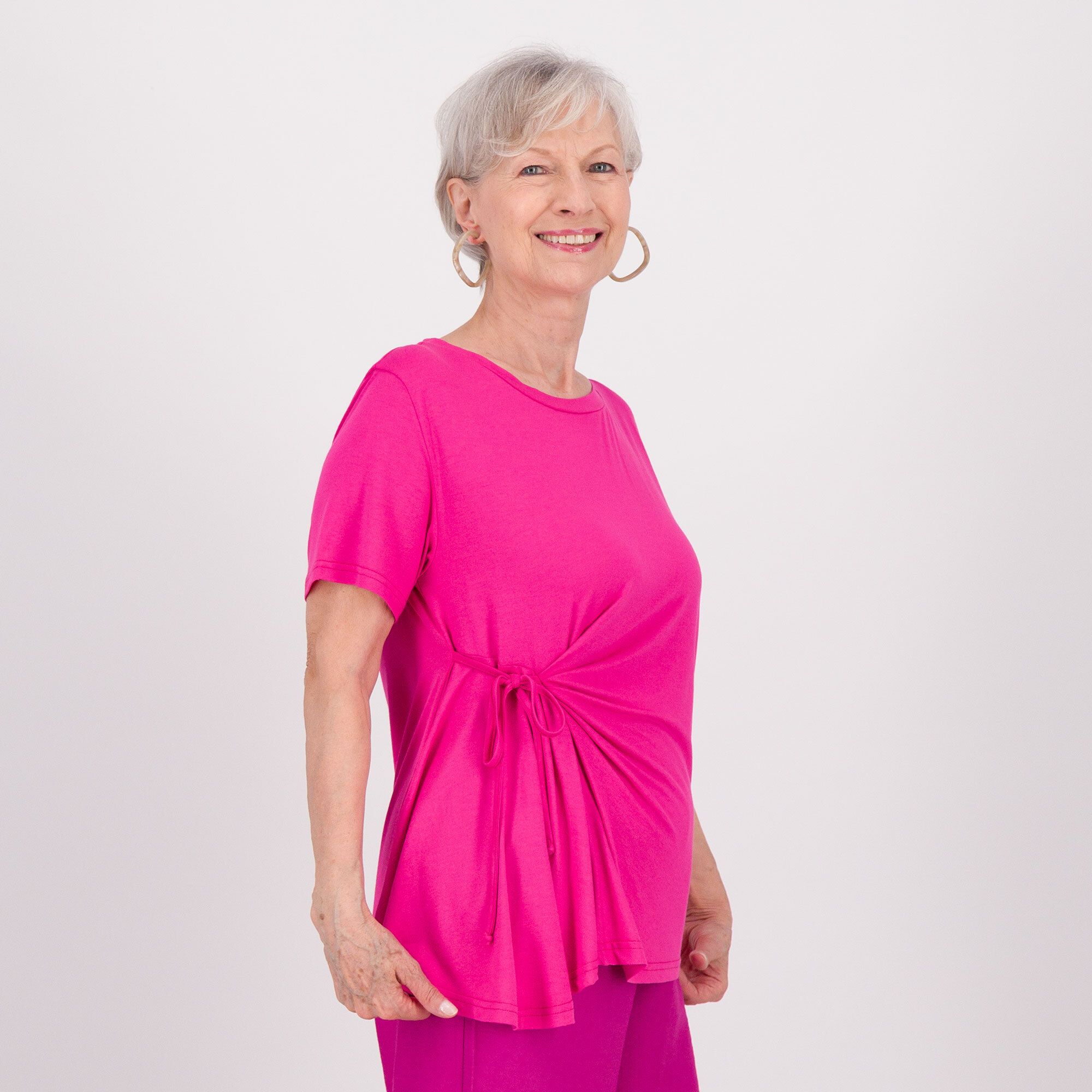Olly Doo
Maglia con
drappeggio
laterale