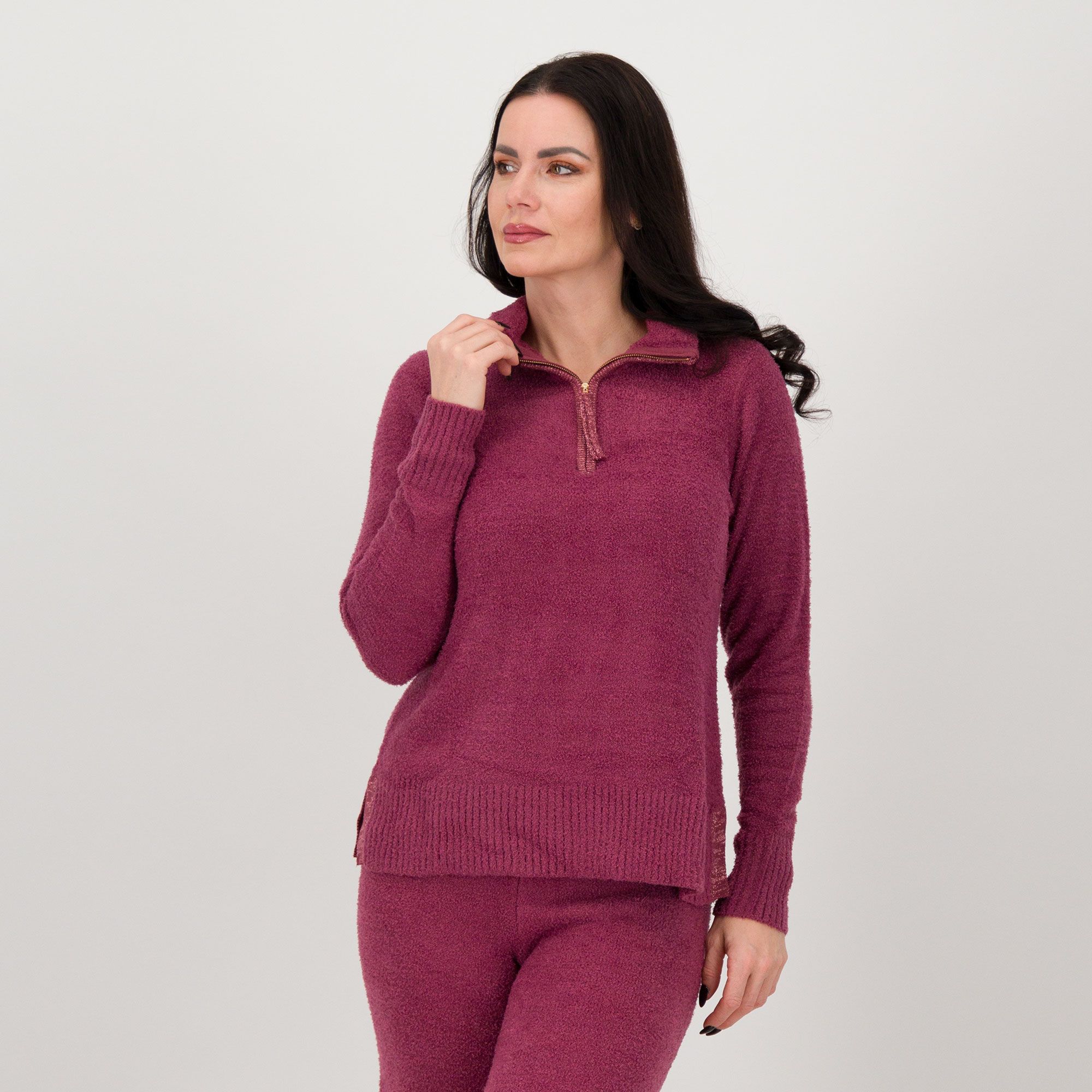 Isaac Mizrahi Live!
Maglione con collo
alto con zip