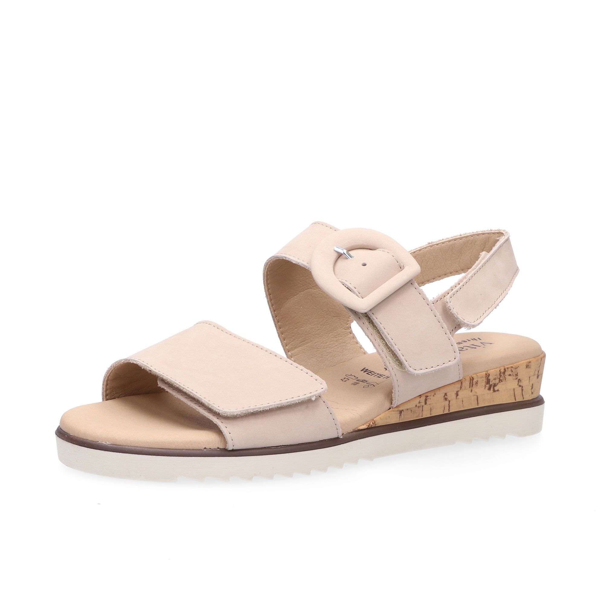 Vitaform
Sandali in pelle
scamosciata con
suola 3,5cm