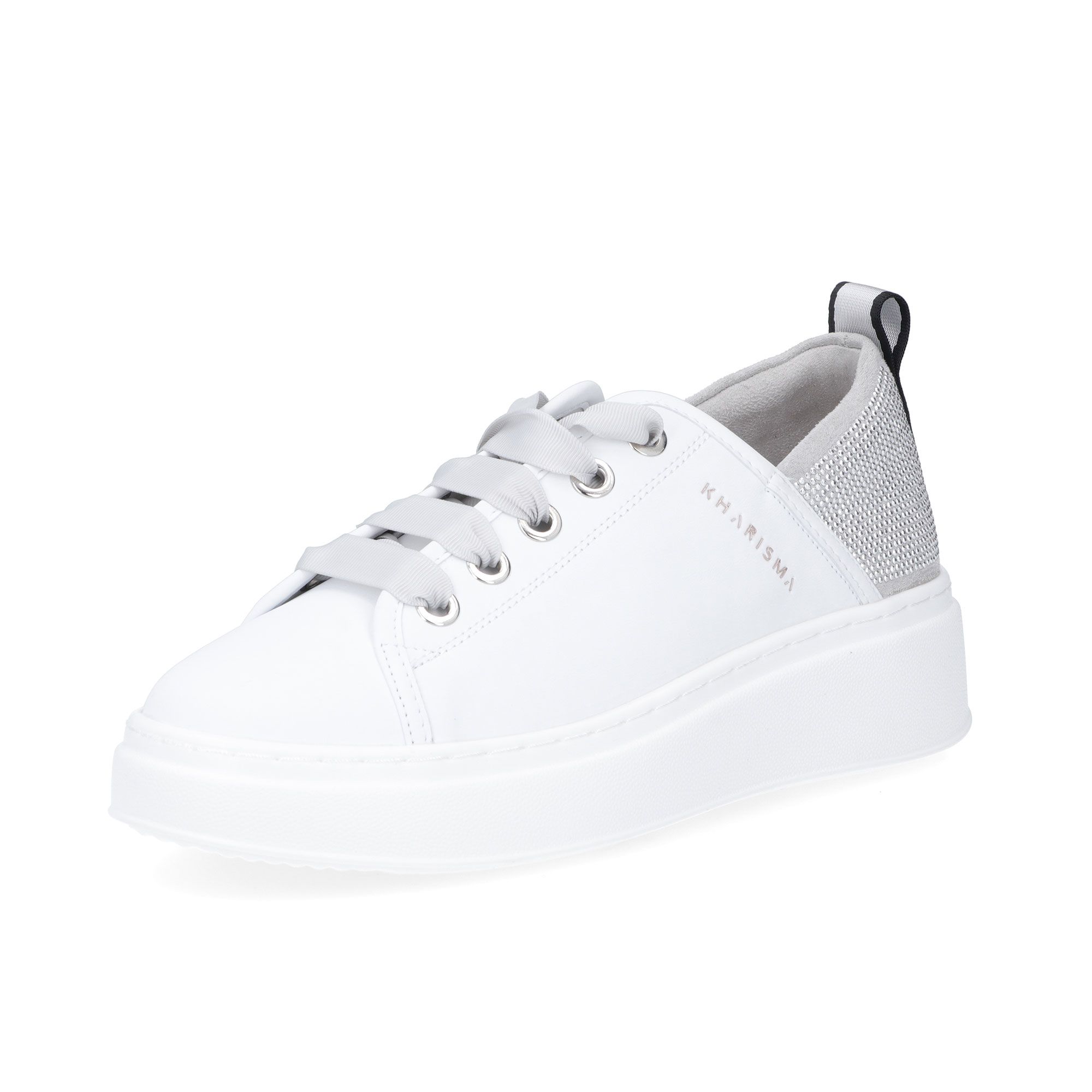 Kharisma Sneakers in pelle con decorazione in strass