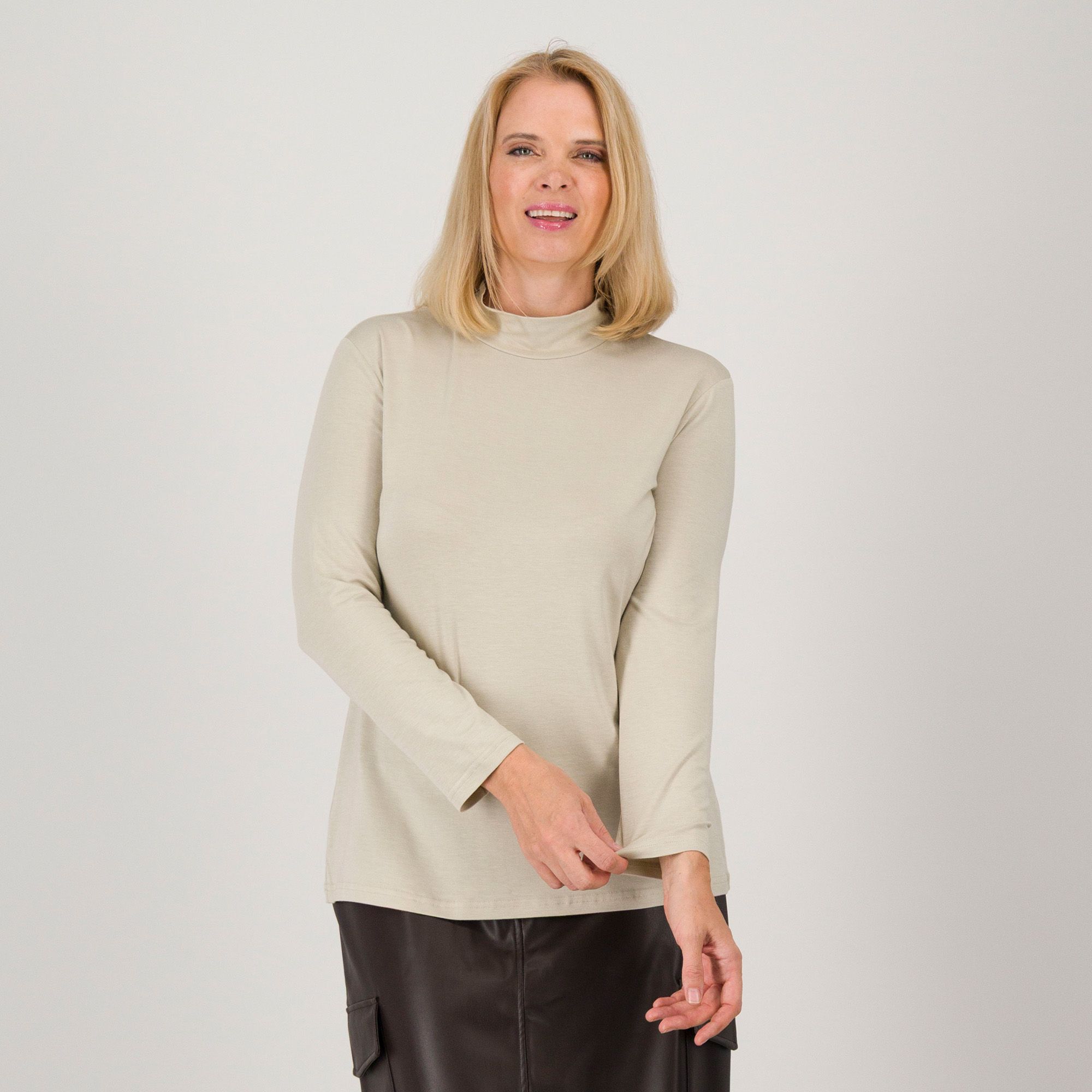 Caterina Lancini
Maglia a collo alto
a maniche lunghe