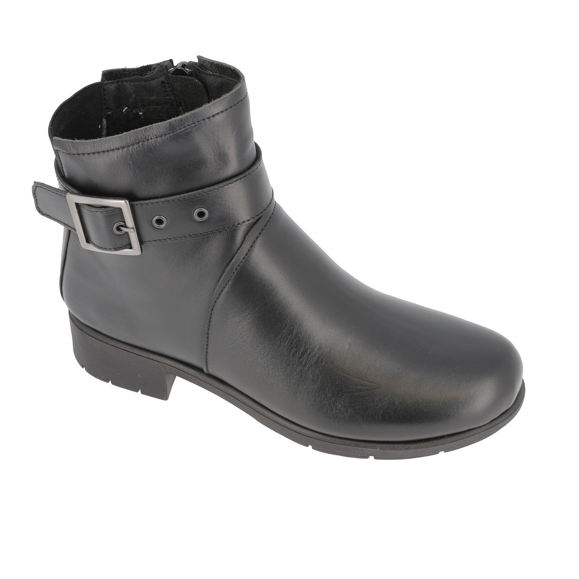 Sabatini Stivaletti Safira in pelle lavorazione a sacchetto