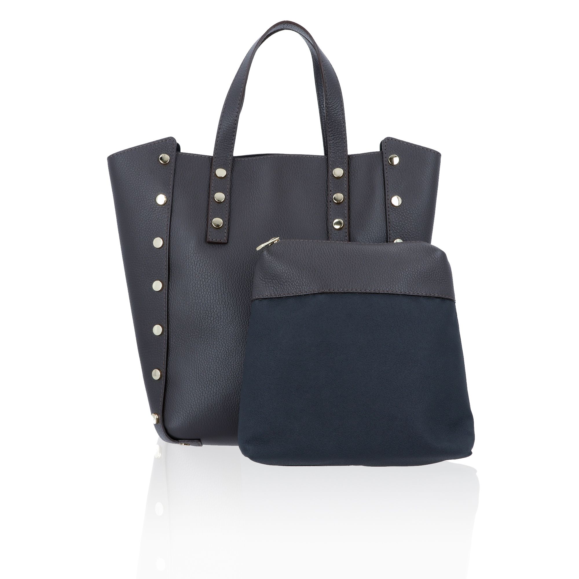 Le Corone Bags
Borsa Ferruccia in
pelle con borchie