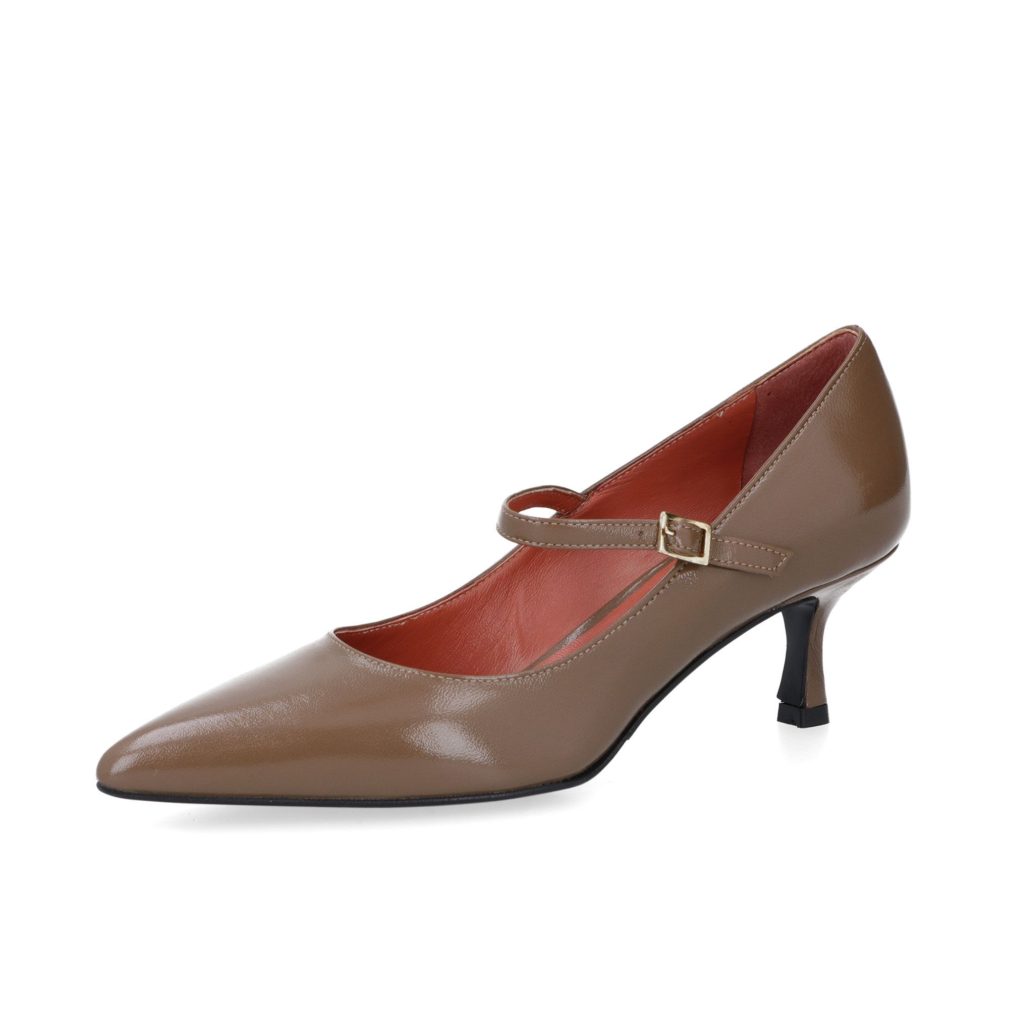 Galieti
Décolleté Mary Jane
a punta in pelle
con tacco 5,5cm