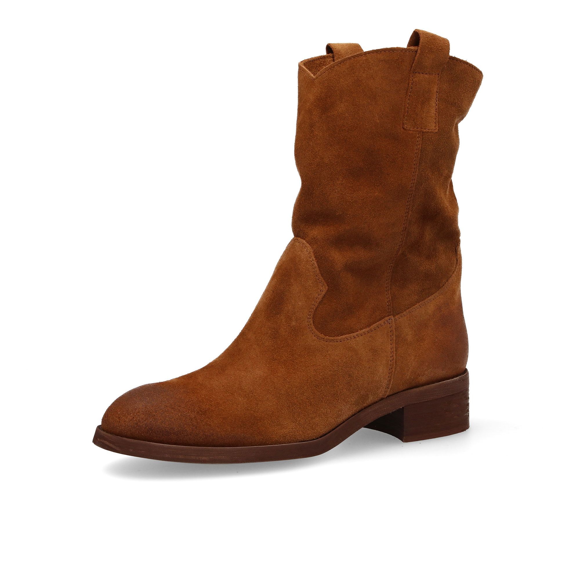 Galieti
Stivaletti in pelle
scamosciata
con tacco 4 cm