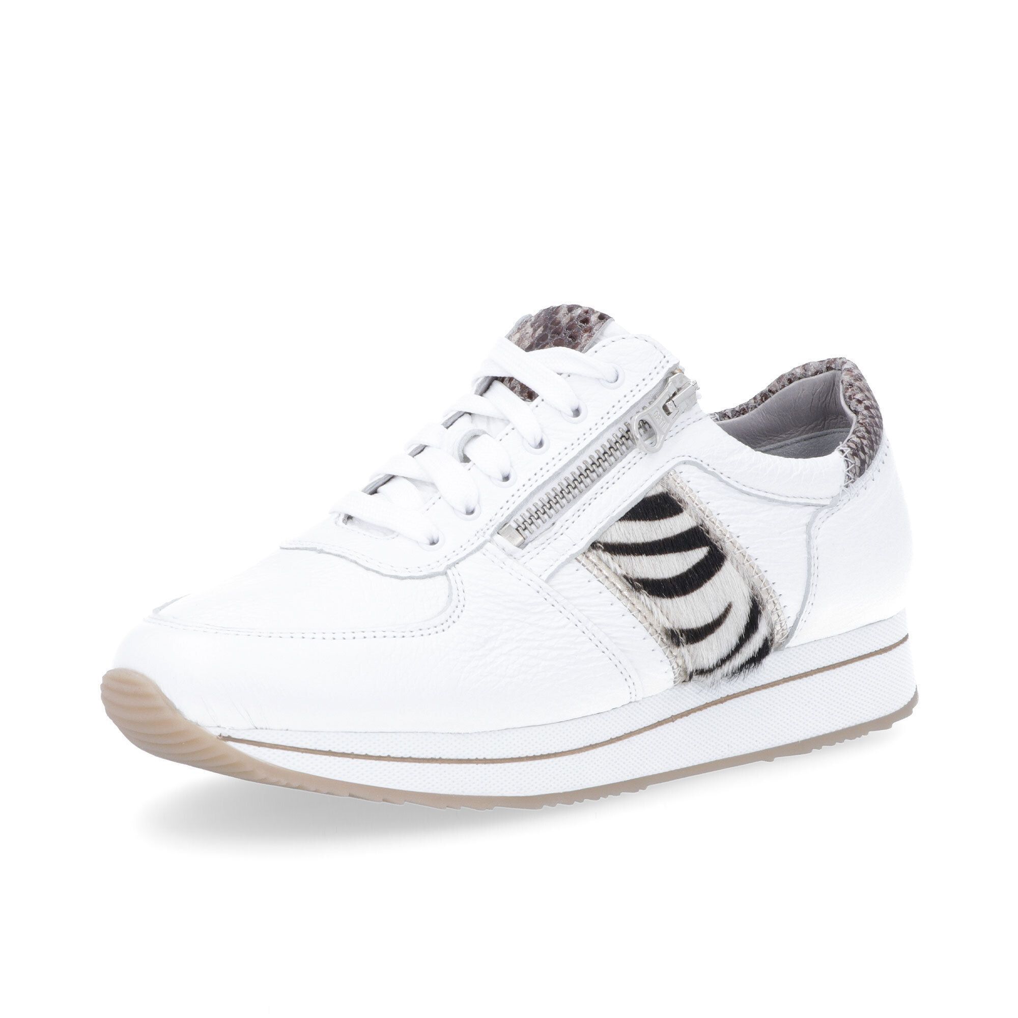 Vitaform
Sneaker in pelle
Motivo animalier
Soletta Air Cushioned
Suola 2 cm
