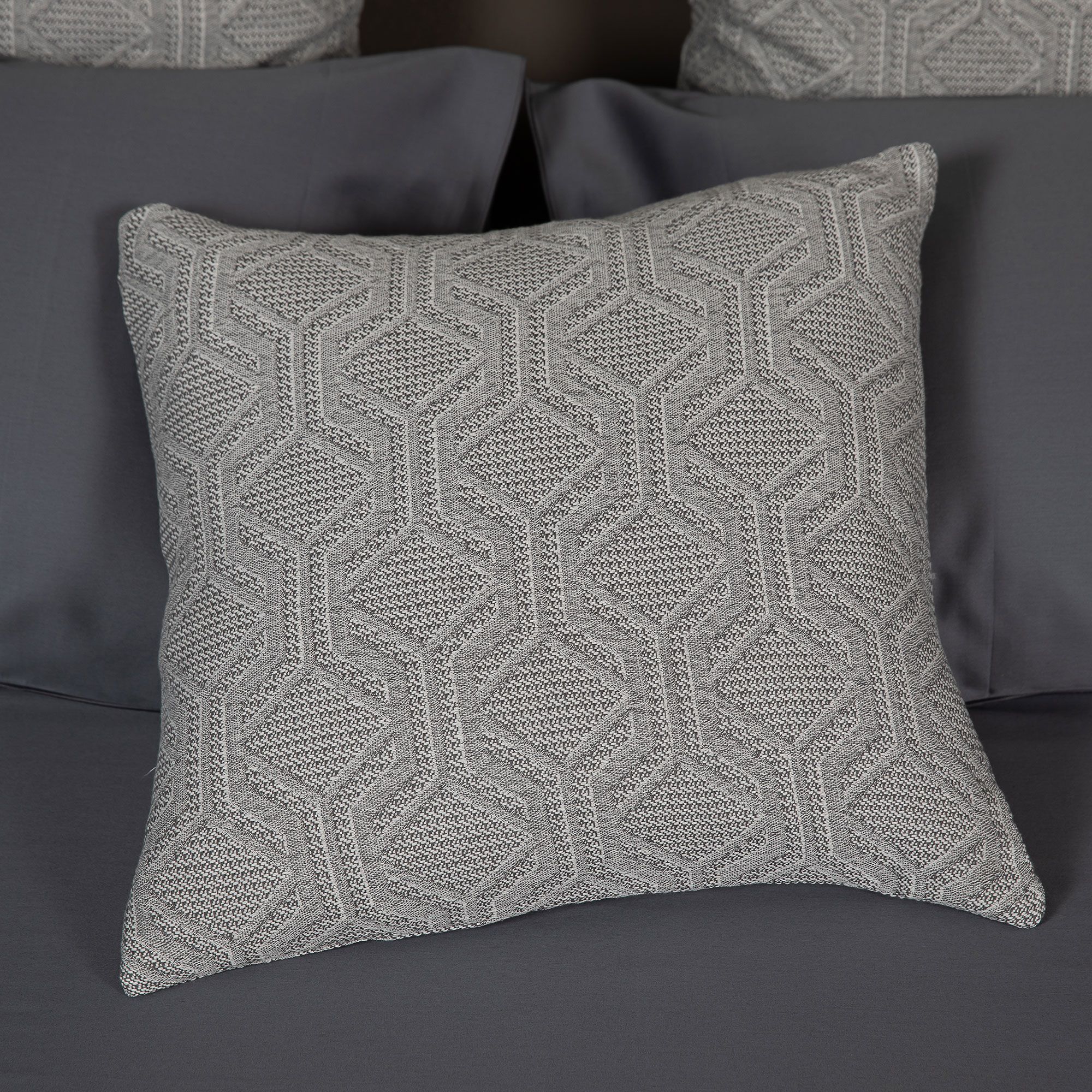 Ferò Federa arredo jacquard tinto filo in cotone 45x45 cm