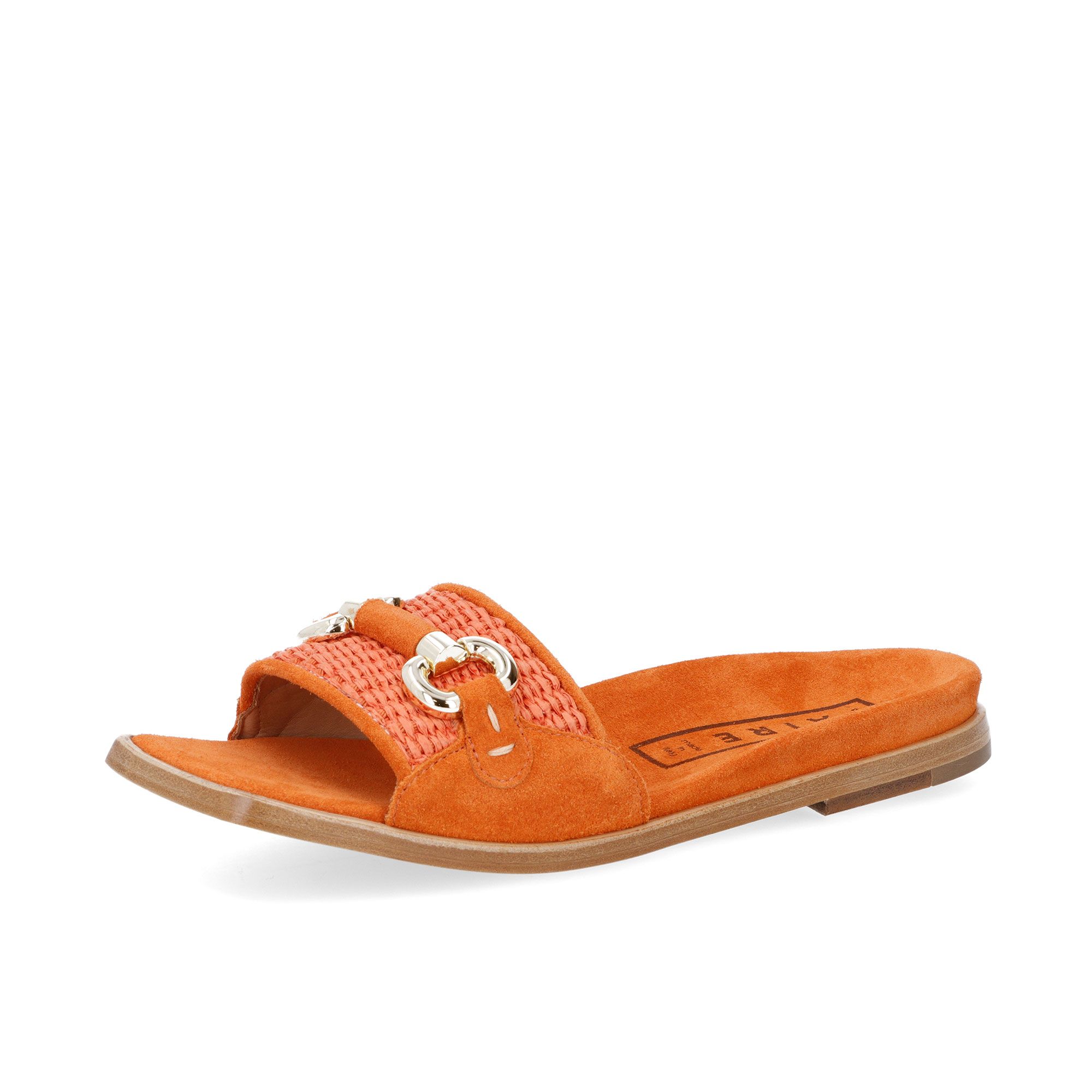 Faire
Sandali in pelle
scamosciata a punta
quadrata, tacco 2 cm
